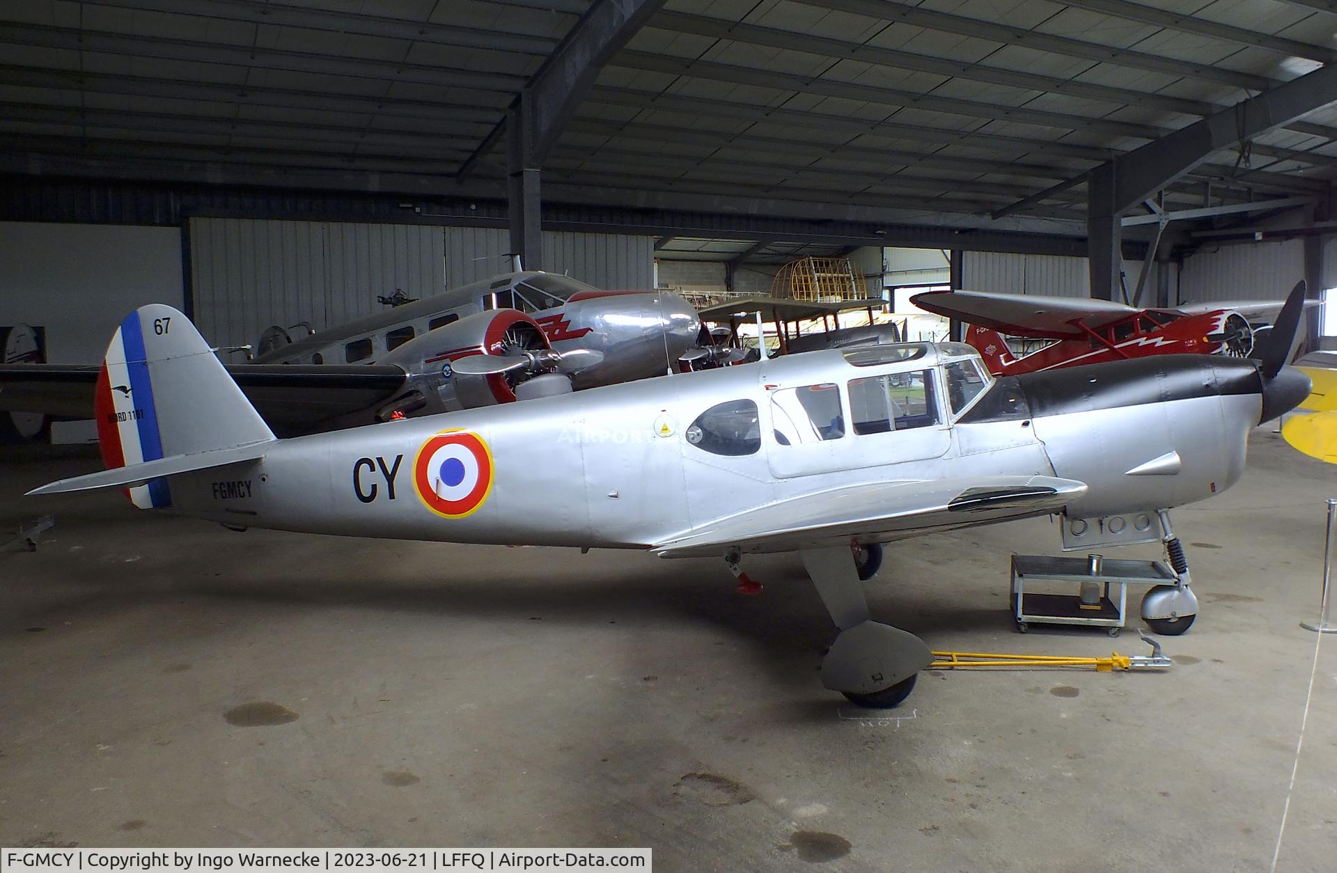 F-GMCY, 1947 Nord (Messerschmitt) N-1101 Noralpha C/N 67, Nord N.1101 Noralpha at the Musee Volant Salis/Aero Vintage Academy, Cerny