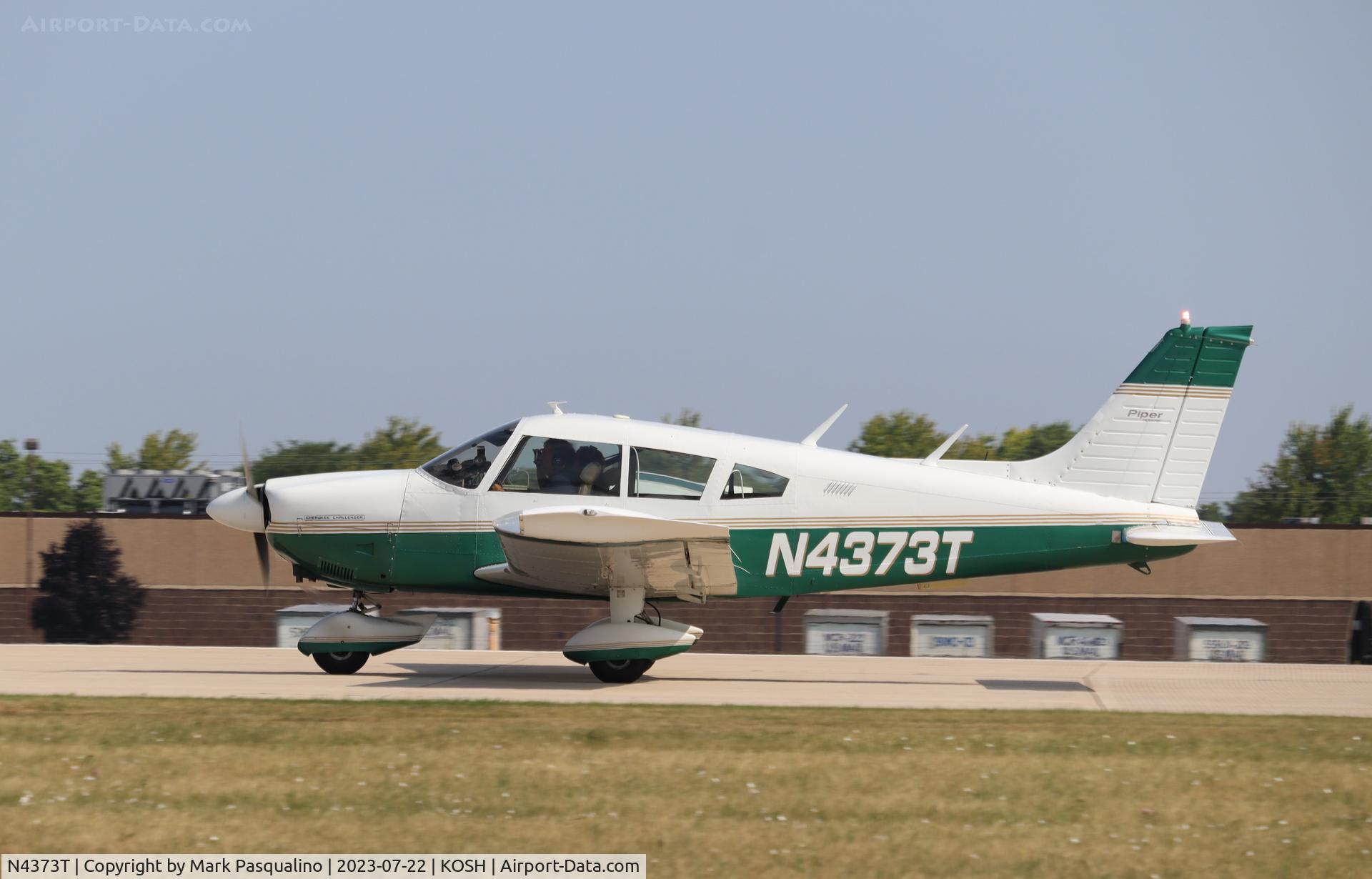 N4373T, 1972 Piper PA-28-180 Challenger C/N E-13, Piper PA-28-180