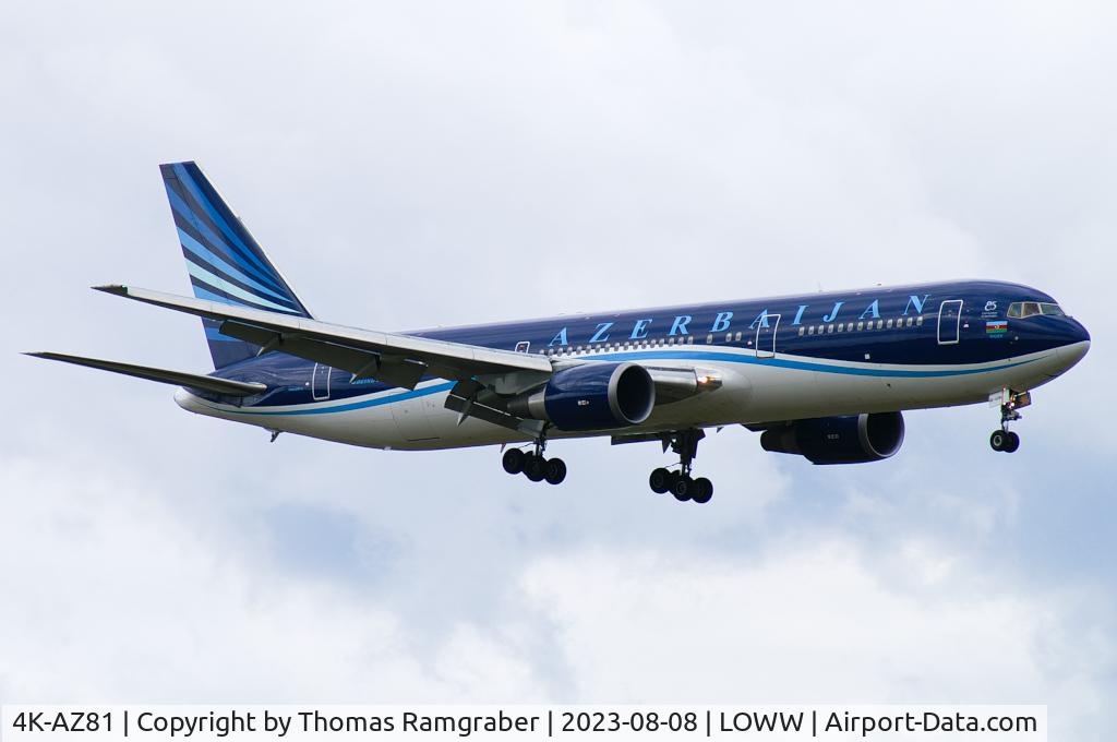 4K-AZ81, 2011 Boeing 767-32L/ER C/N 40343, Azerbaijan Airlines Boeing 767-300(ER)