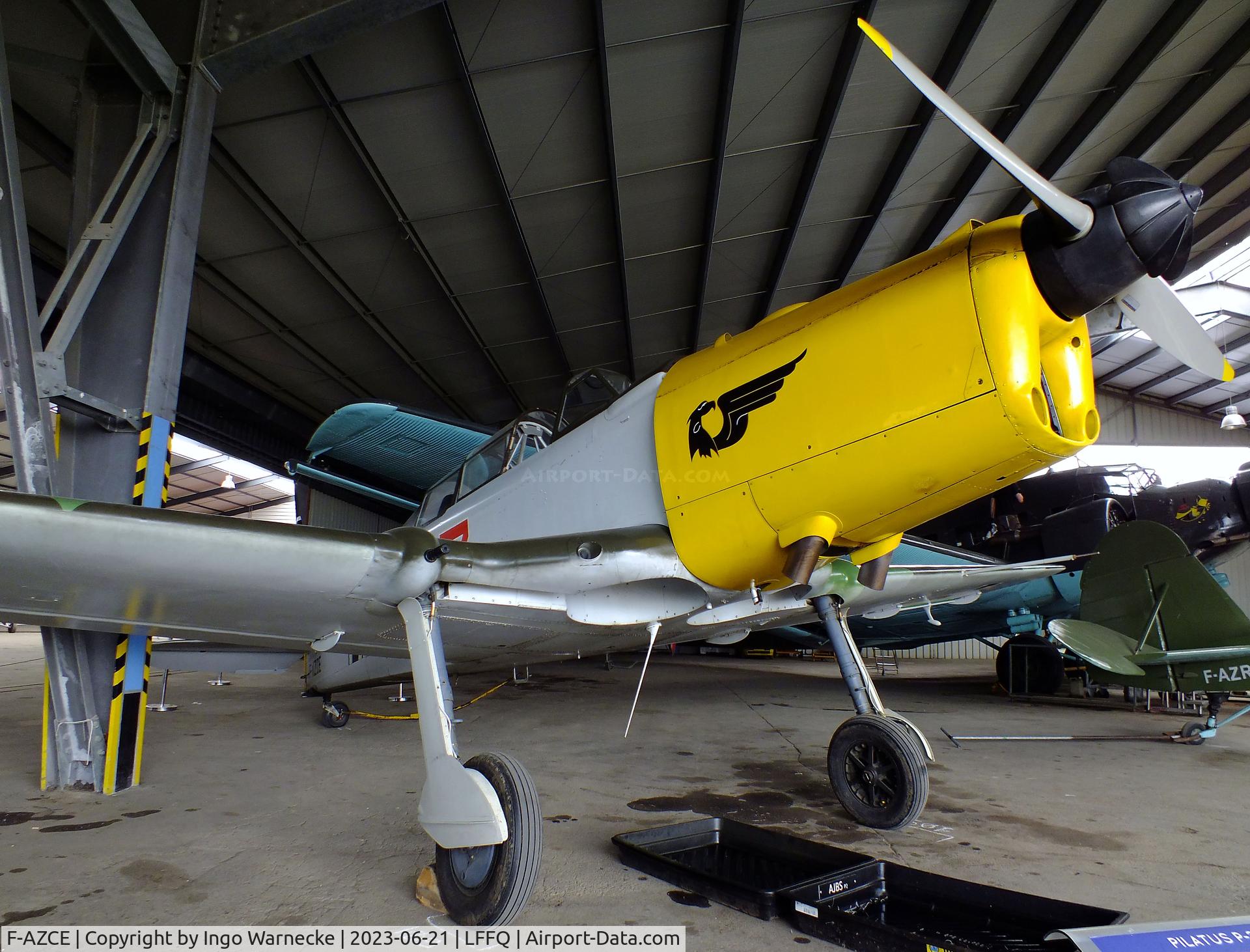 F-AZCE, Pilatus P2-06 C/N 72, Pilatus P2-06 at the Musee Volant Salis/Aero Vintage Academy, Cerny