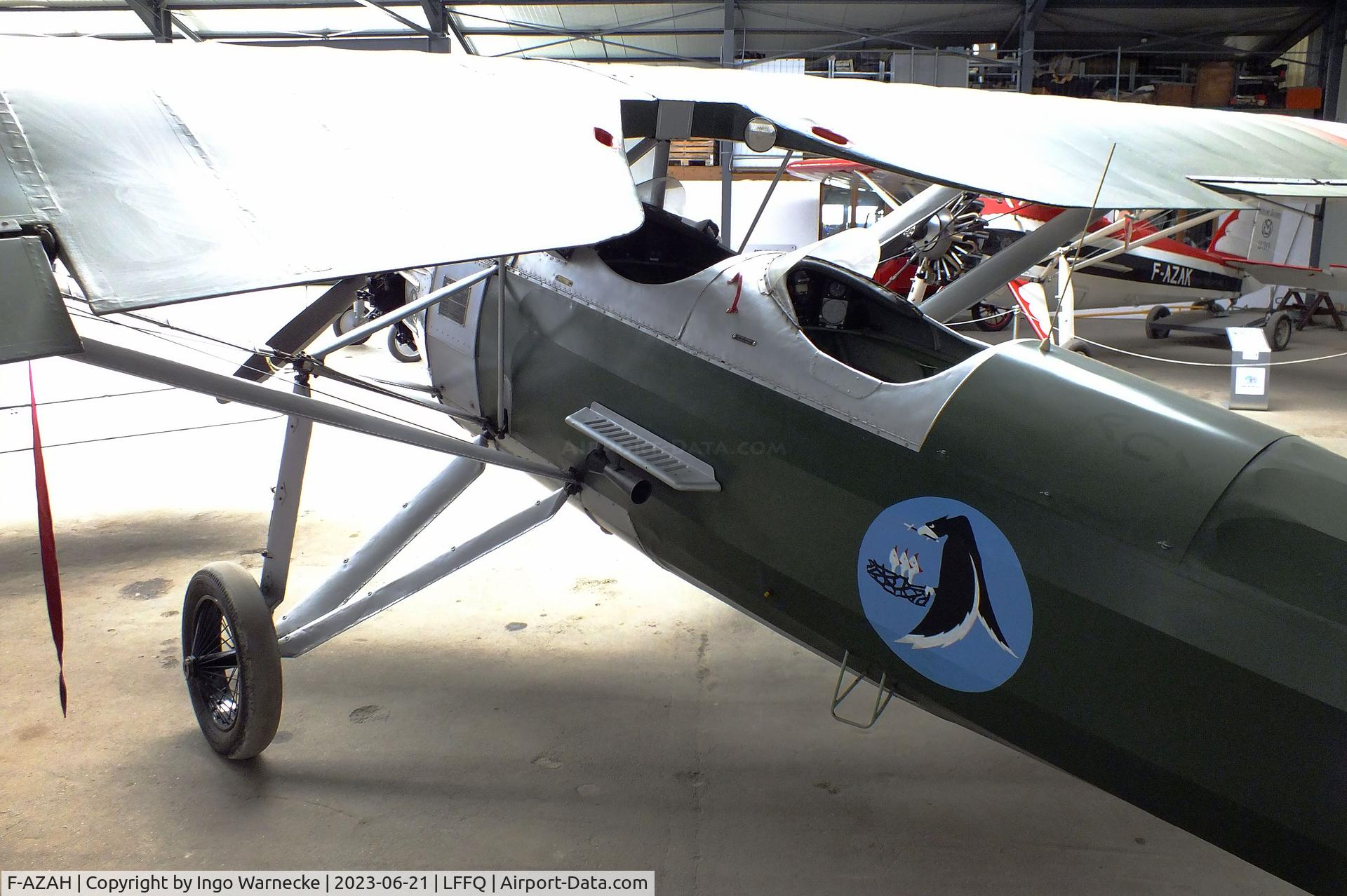 F-AZAH, Morane-Saulnier MS-315 C/N 254, Morane-Saulnier MS.315 at the Musee Volant Salis/Aero Vintage Academy, Cerny