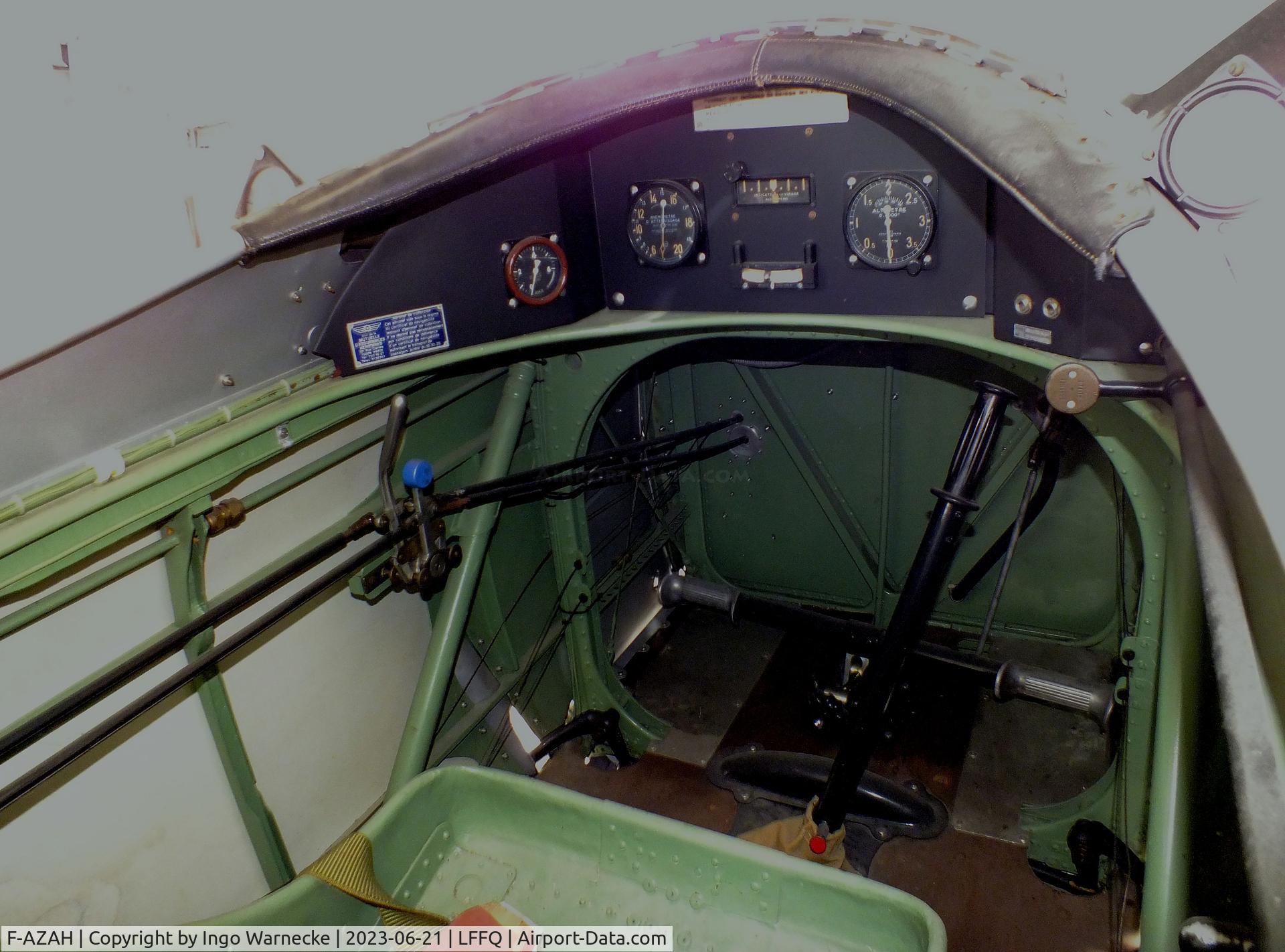 F-AZAH, Morane-Saulnier MS-315 C/N 254, Morane-Saulnier MS.315 at the Musee Volant Salis/Aero Vintage Academy, Cerny #c