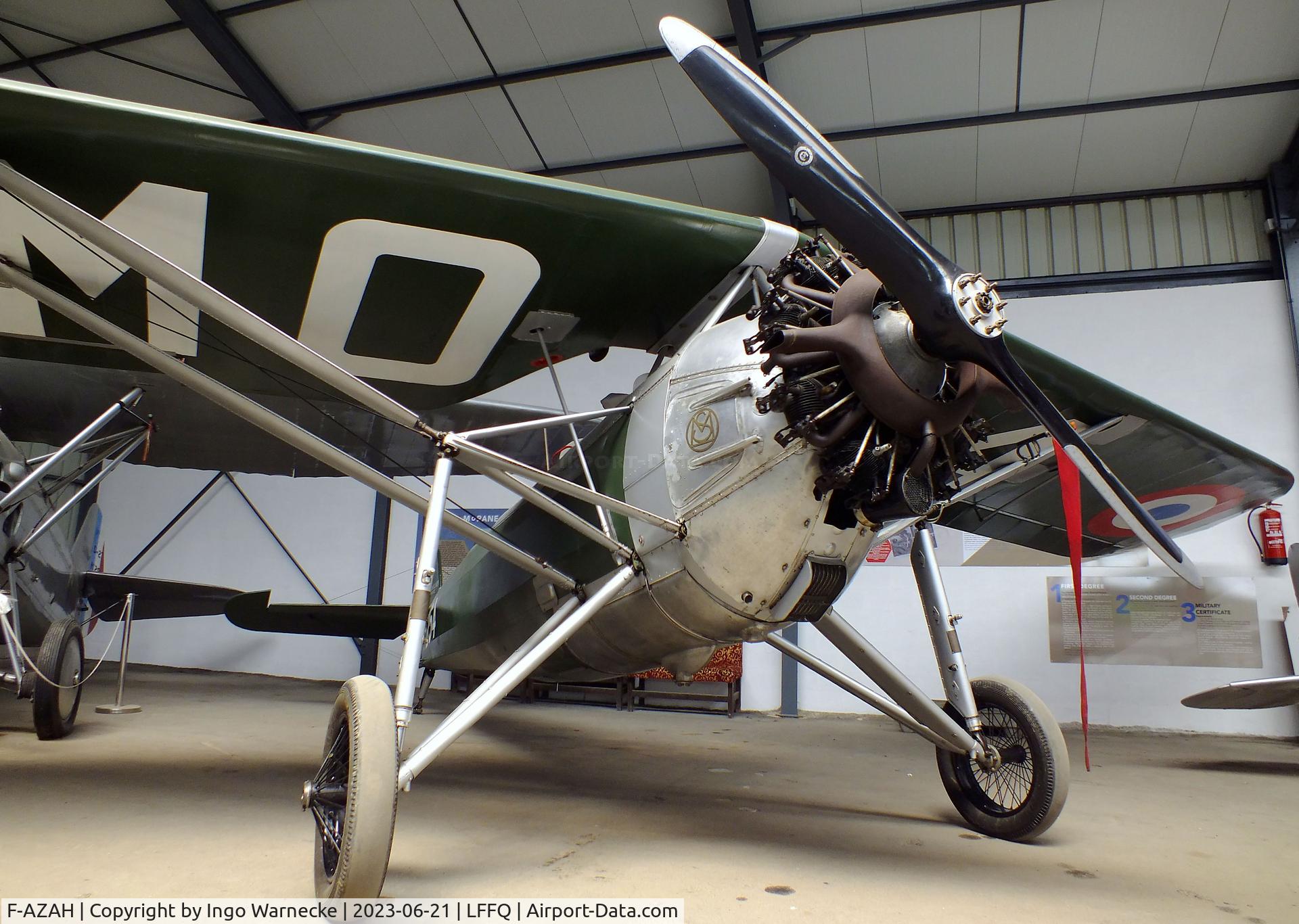 F-AZAH, Morane-Saulnier MS-315 C/N 254, Morane-Saulnier MS.315 at the Musee Volant Salis/Aero Vintage Academy, Cerny