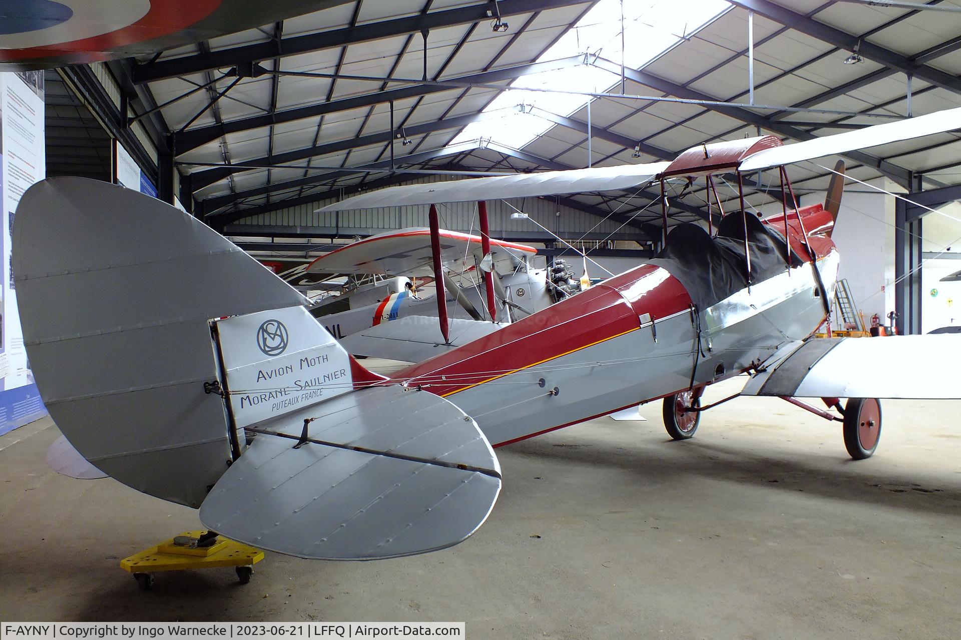 F-AYNY, 1931 Morane-Saulnier MS-60 Moth C/N 13, De Havilland (Morane-Saulnier) MS.60 (D.H.60M) Moth at the Musee Volant Salis/Aero Vintage Academy, Cerny