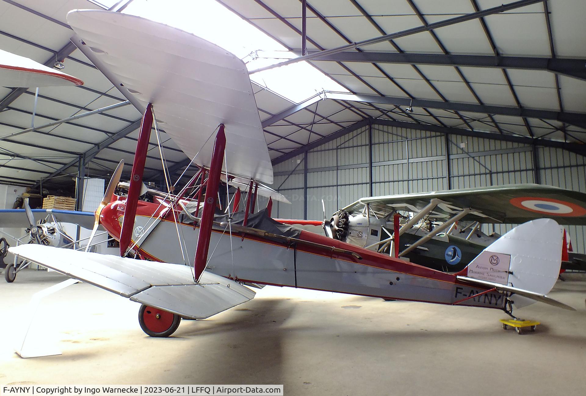 F-AYNY, 1931 Morane-Saulnier MS-60 Moth C/N 13, De Havilland (Morane-Saulnier) MS.60 (D.H.60M) Moth at the Musee Volant Salis/Aero Vintage Academy, Cerny