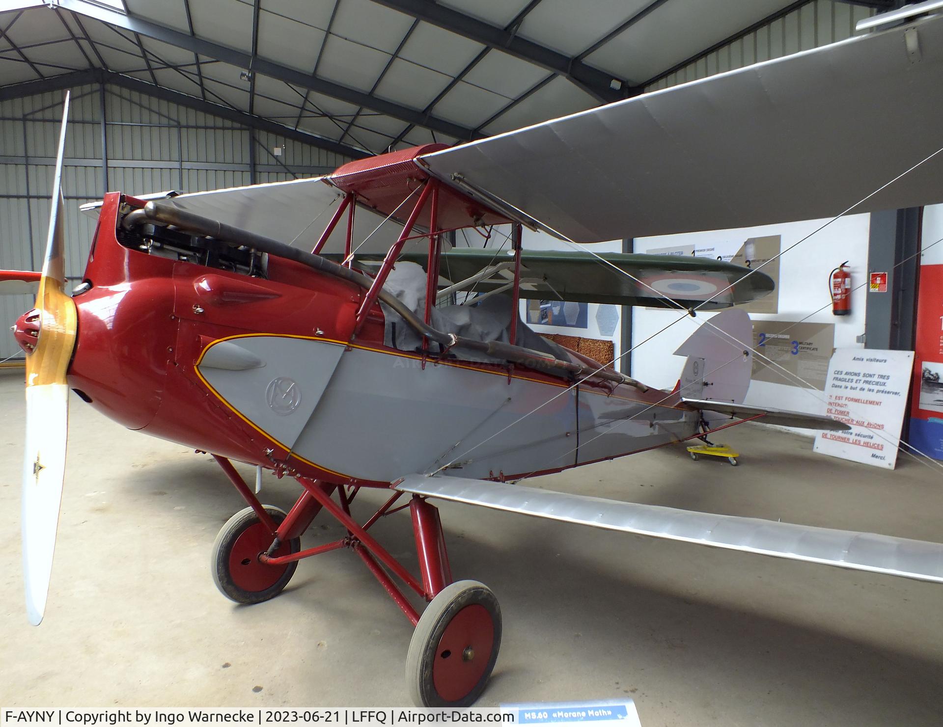 F-AYNY, 1931 Morane-Saulnier MS-60 Moth C/N 13, De Havilland (Morane-Saulnier) MS.60 (D.H.60M) Moth at the Musee Volant Salis/Aero Vintage Academy, Cerny