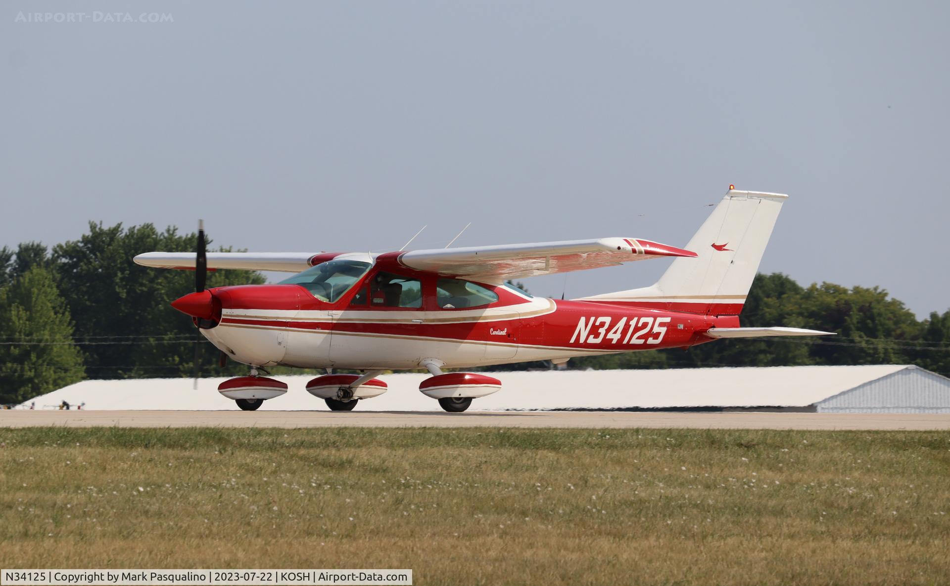 N34125, 1971 Cessna 177B Cardinal C/N 17701652, Cessna 177B