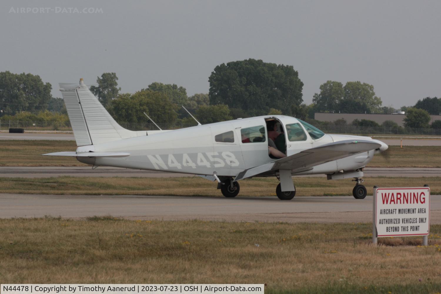 N44478, 1974 Piper PA-28-180 C/N 28-7405247, 1974 Piper PA-28-180, c/n: 28-7405247, AirVenture 2023