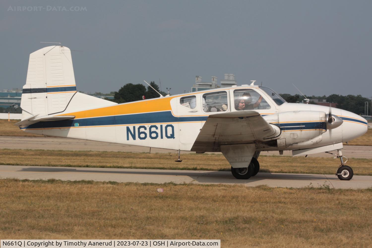 N661Q, 1959 Beech 95 C/N TD-214, 1959 Beech 95, c/n: TD-214, AirVenture 2023