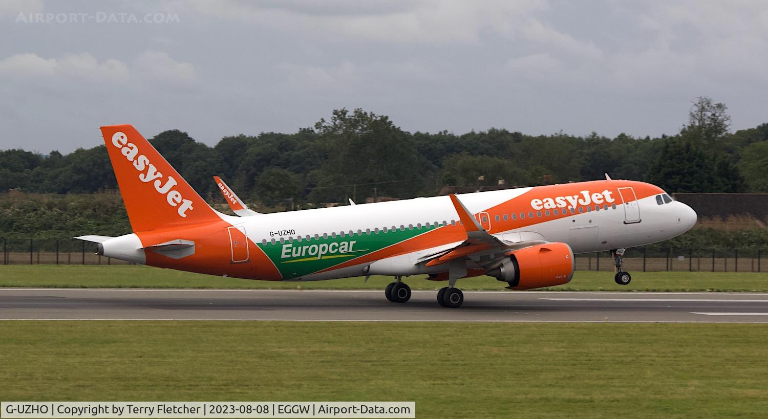 G-UZHO, 2018 Airbus A320-251N C/N 8411, At Luton Airport