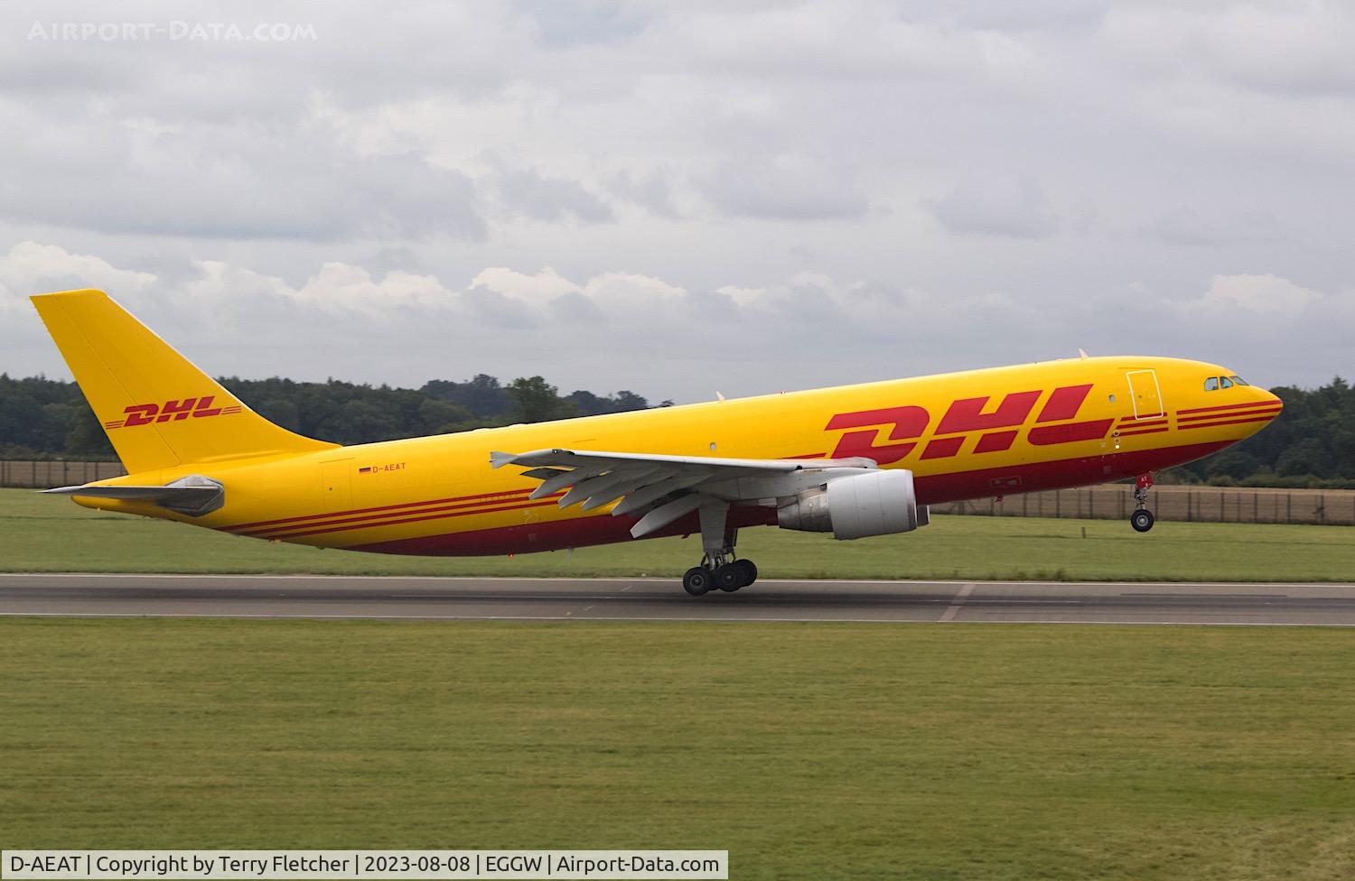 D-AEAT, 1994 Airbus A300B4-622R(F) C/N 740, At Luton Airport