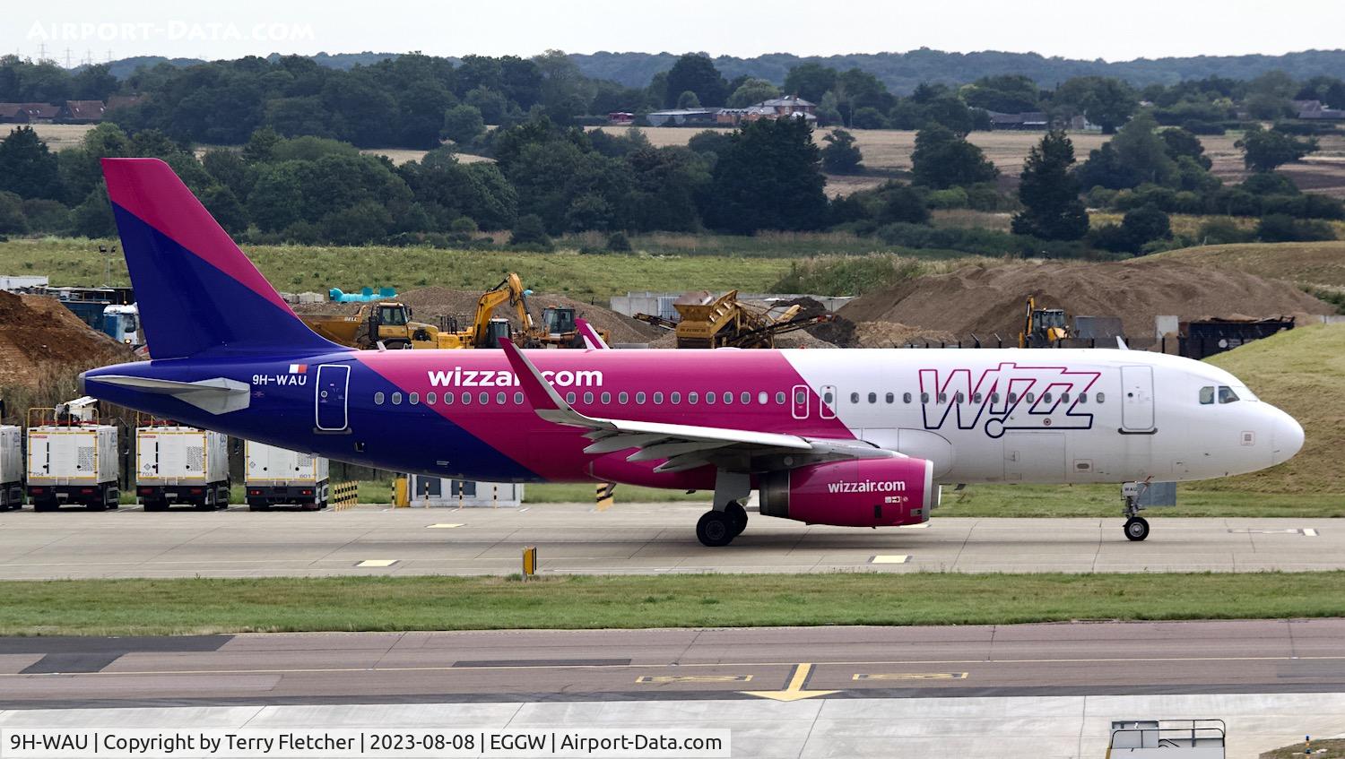 9H-WAU, 2018 Airbus A320-232 C/N 8097, At Luton Airport