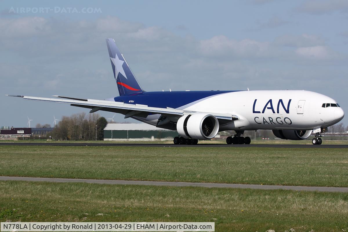 N778LA, 2012 Boeing 777-F6N C/N 41518, at spl