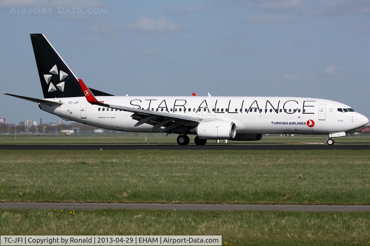TC-JFI, 1999 Boeing 737-8F2 C/N 29771, at spl