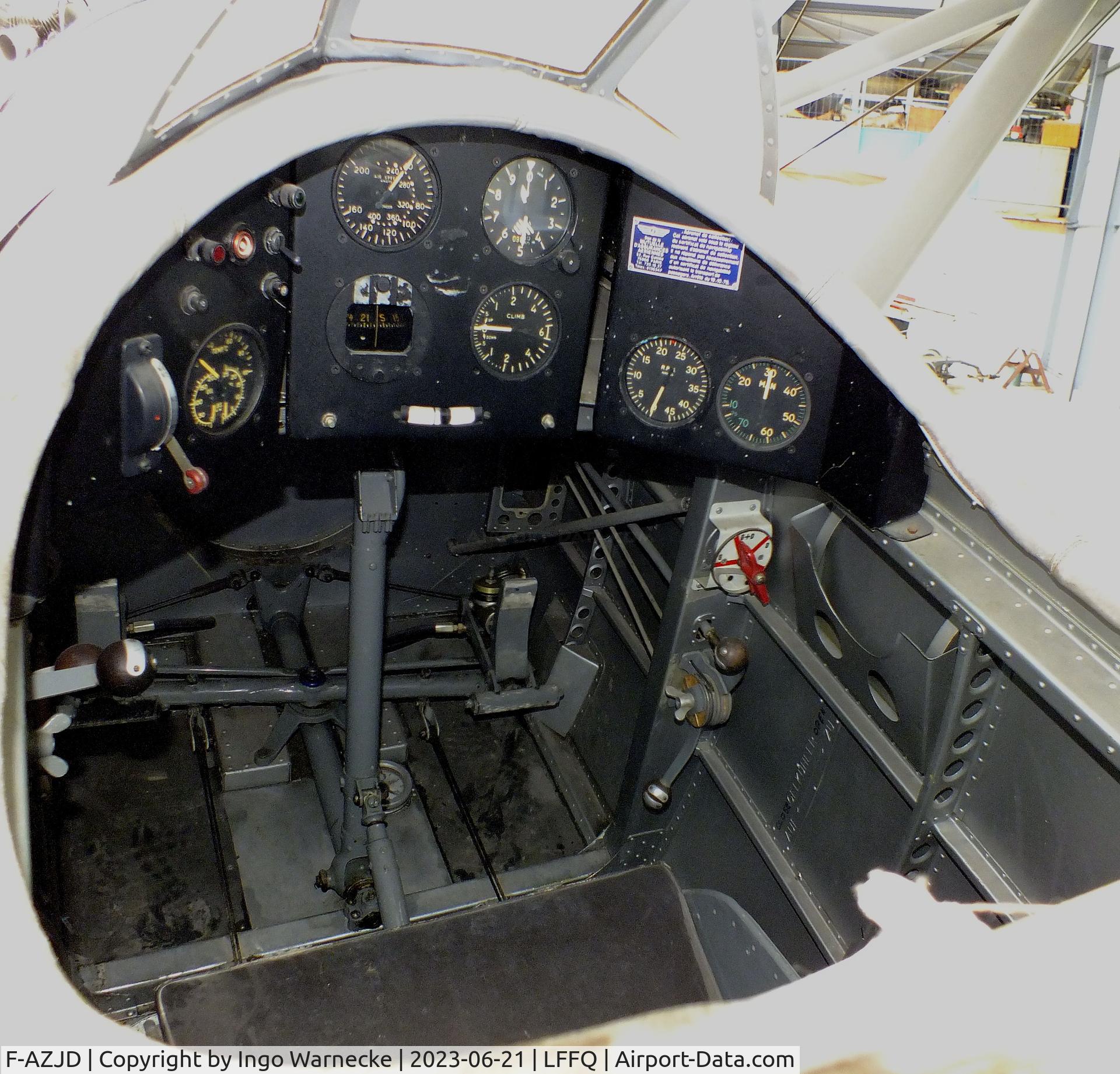 F-AZJD, Dewoitine D.27-SA C/N SA-290, Dewoitine D.27-SA at the Musee Volant Salis/Aero Vintage Academy, Cerny #c