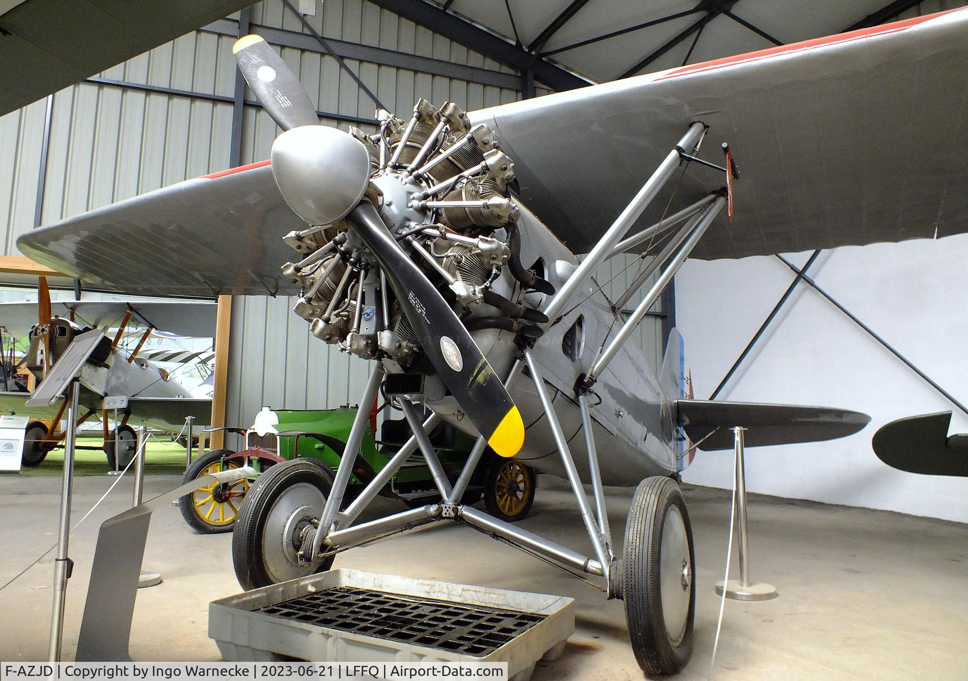 F-AZJD, Dewoitine D.27-SA C/N SA-290, Dewoitine D.27-SA at the Musee Volant Salis/Aero Vintage Academy, Cerny