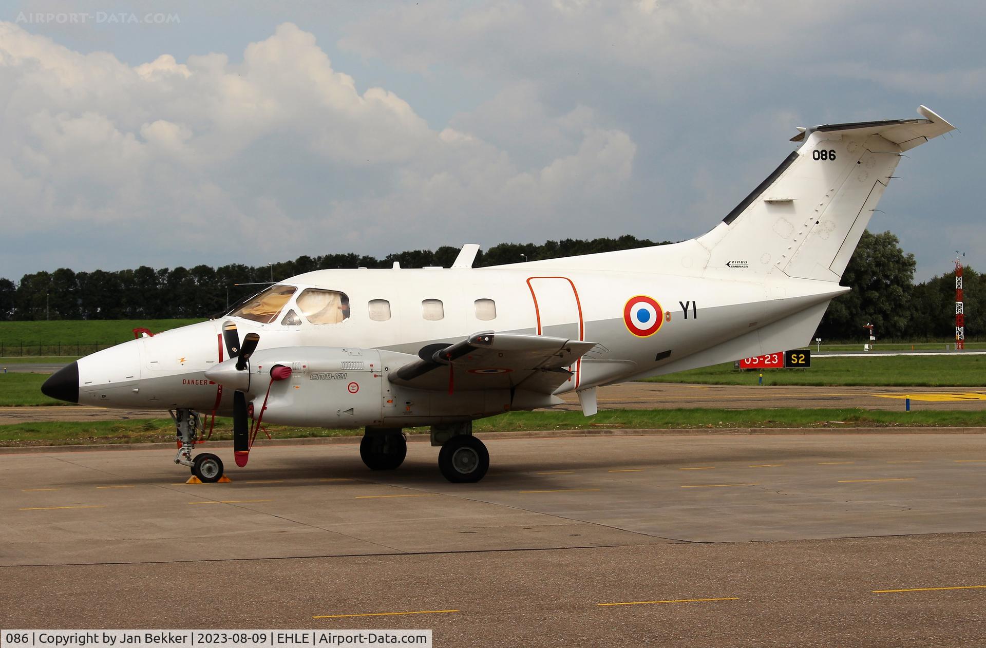 086, Embraer EMB-121AA Xingu C/N 121086, Lelystad Airport