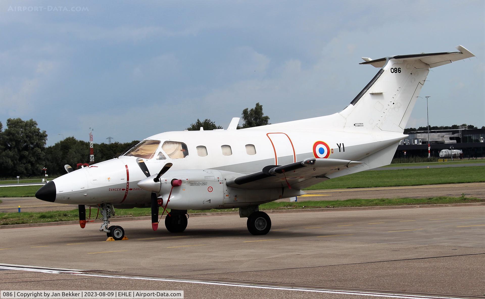 086, Embraer EMB-121AA Xingu C/N 121086, Lelystad Airport