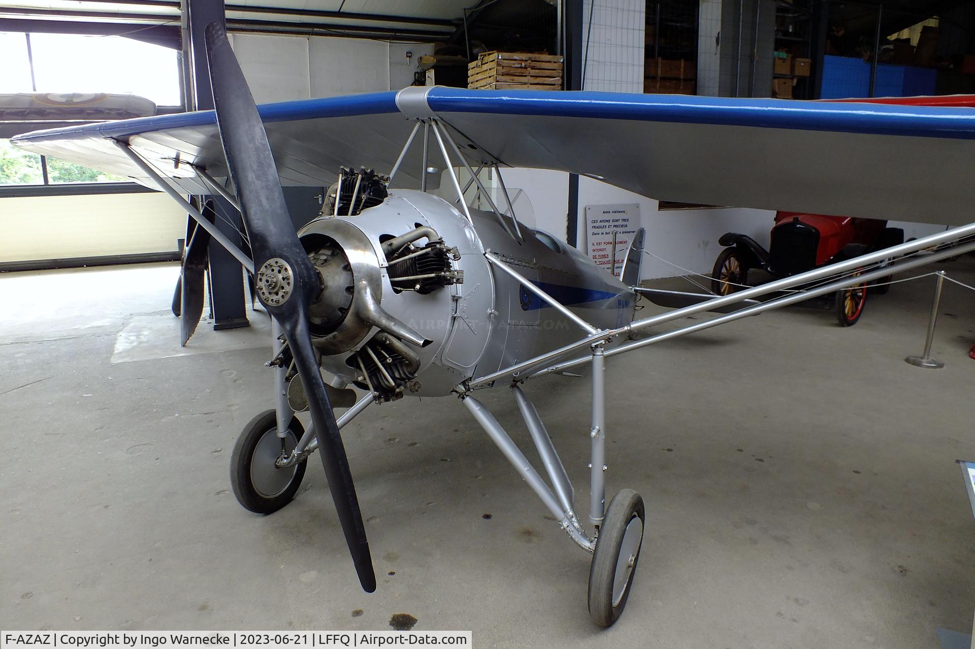 F-AZAZ, Morane-Saulnier MS-185 C/N 01, Morane-Saulnier MS.185 at the Musee Volant Salis/Aero Vintage Academy, Cerny