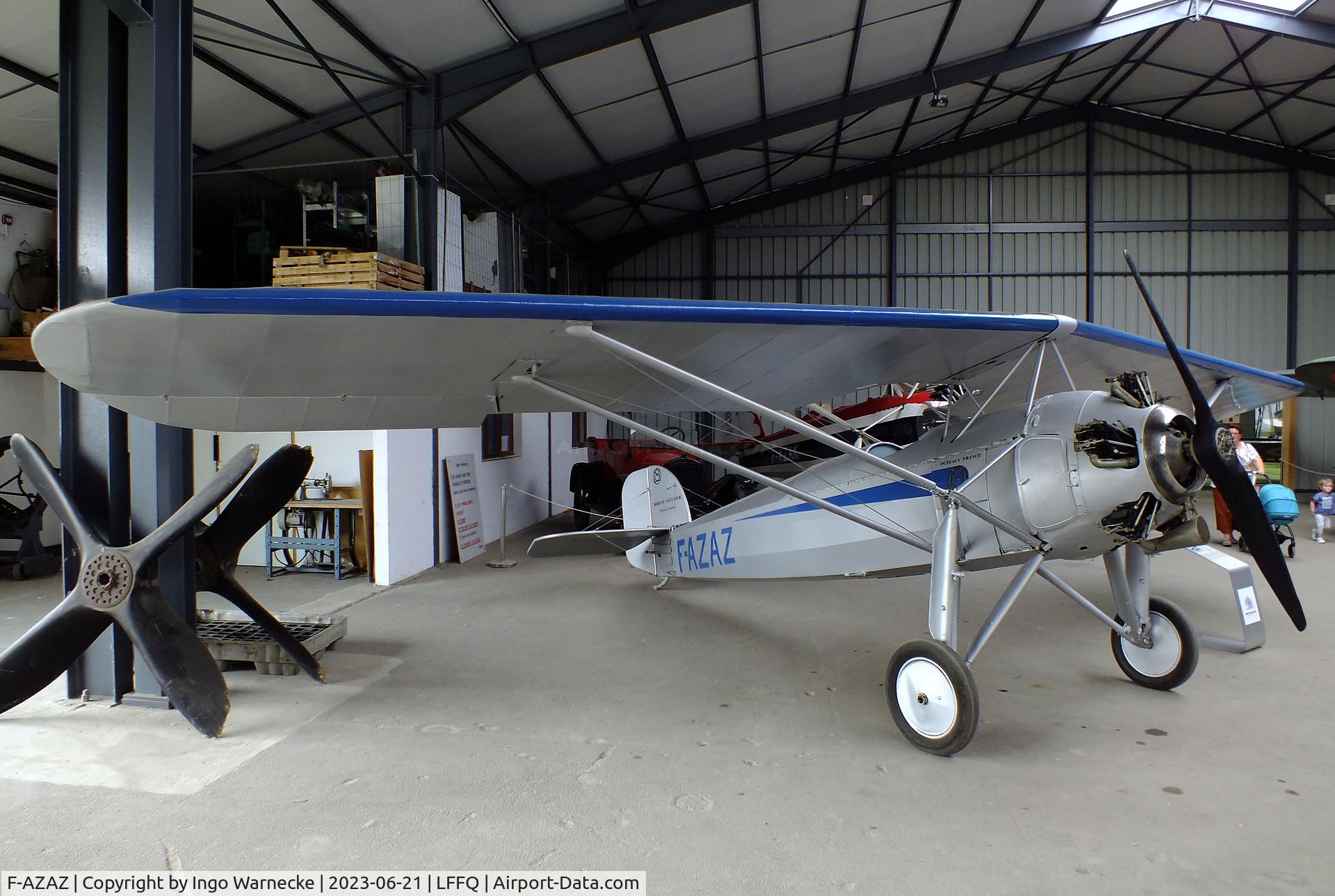 F-AZAZ, Morane-Saulnier MS-185 C/N 01, Morane-Saulnier MS.185 at the Musee Volant Salis/Aero Vintage Academy, Cerny