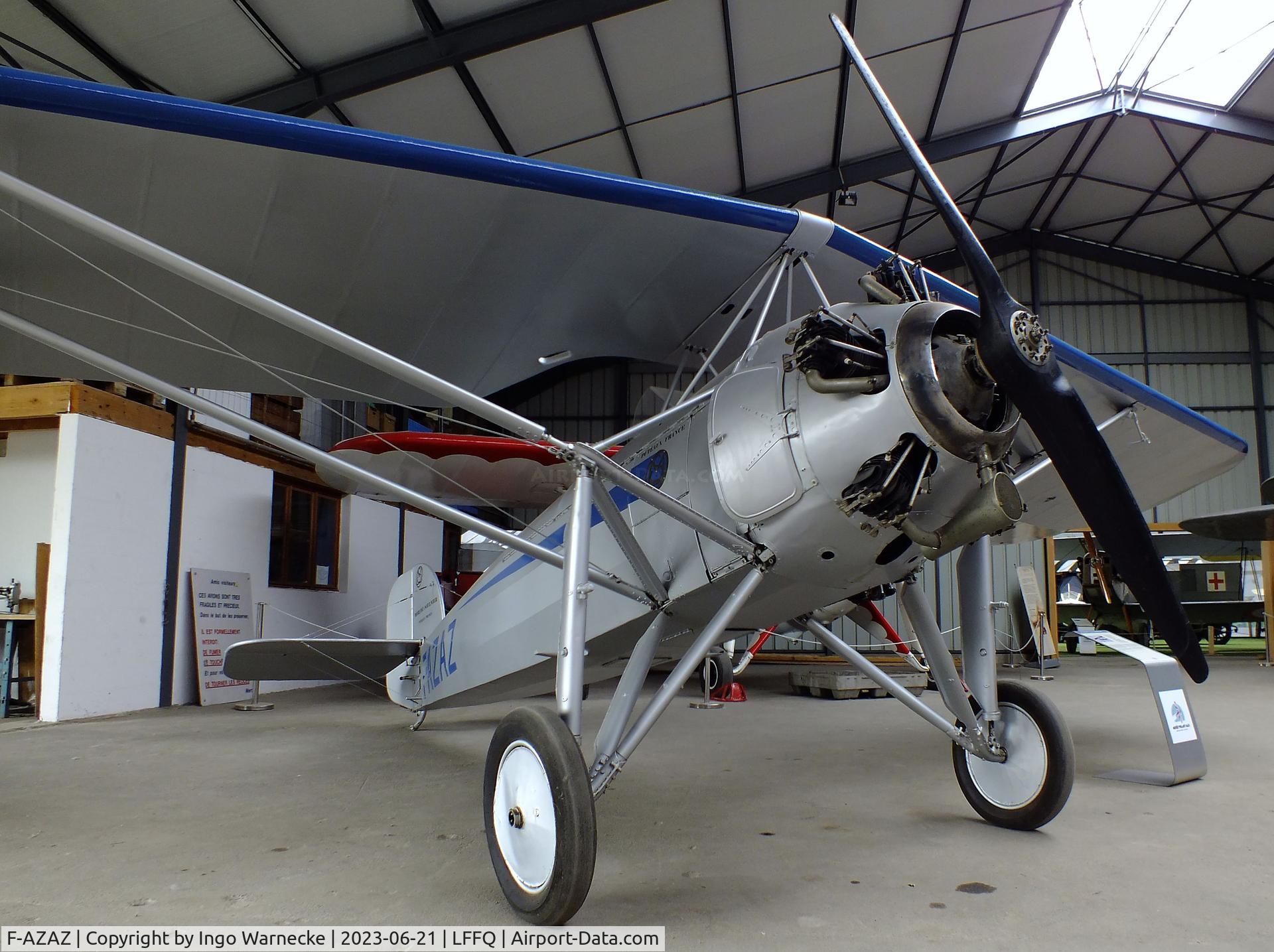 F-AZAZ, Morane-Saulnier MS-185 C/N 01, Morane-Saulnier MS.185 at the Musee Volant Salis/Aero Vintage Academy, Cerny