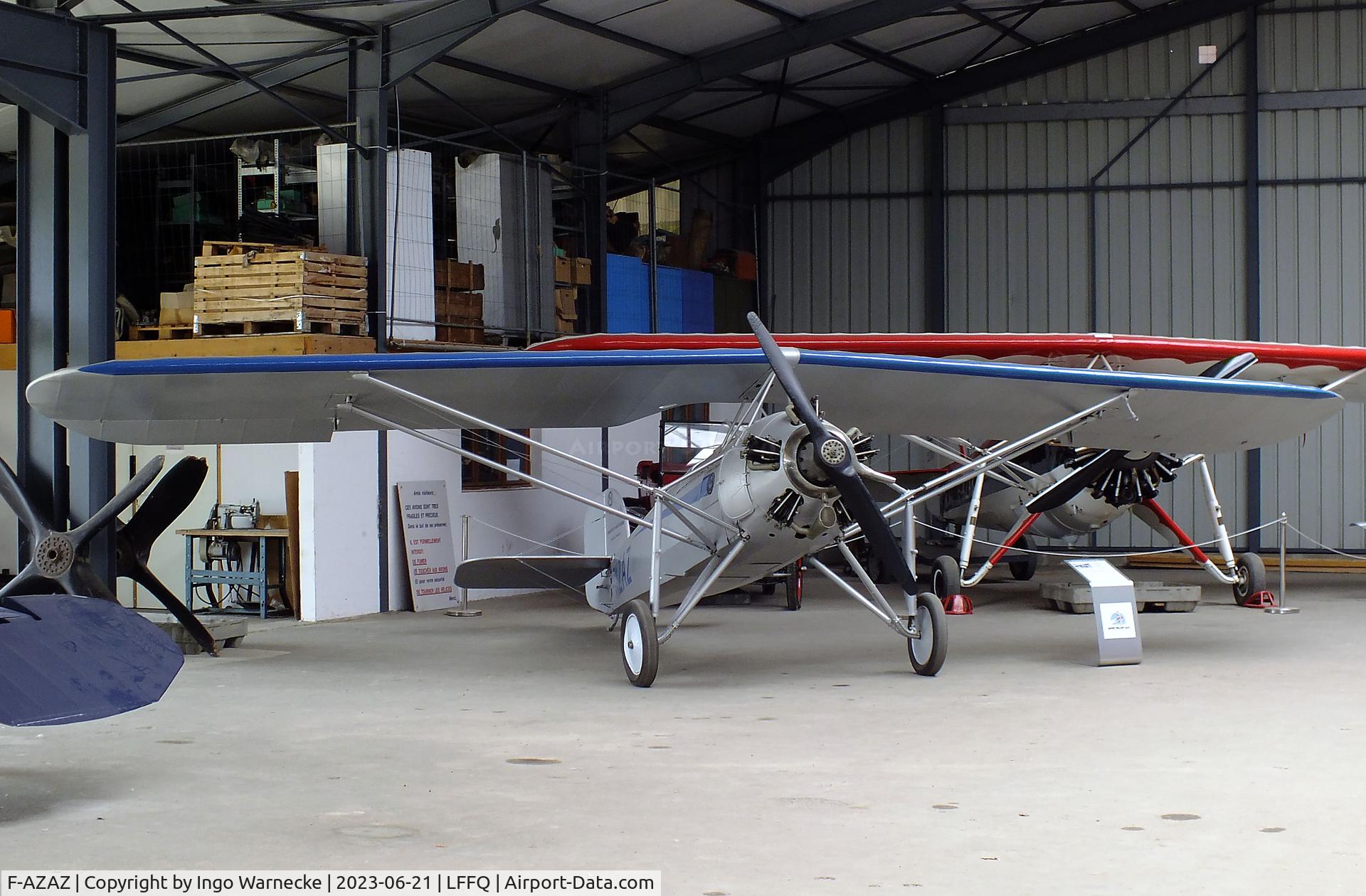 F-AZAZ, Morane-Saulnier MS-185 C/N 01, Morane-Saulnier MS.185 at the Musee Volant Salis/Aero Vintage Academy, Cerny
