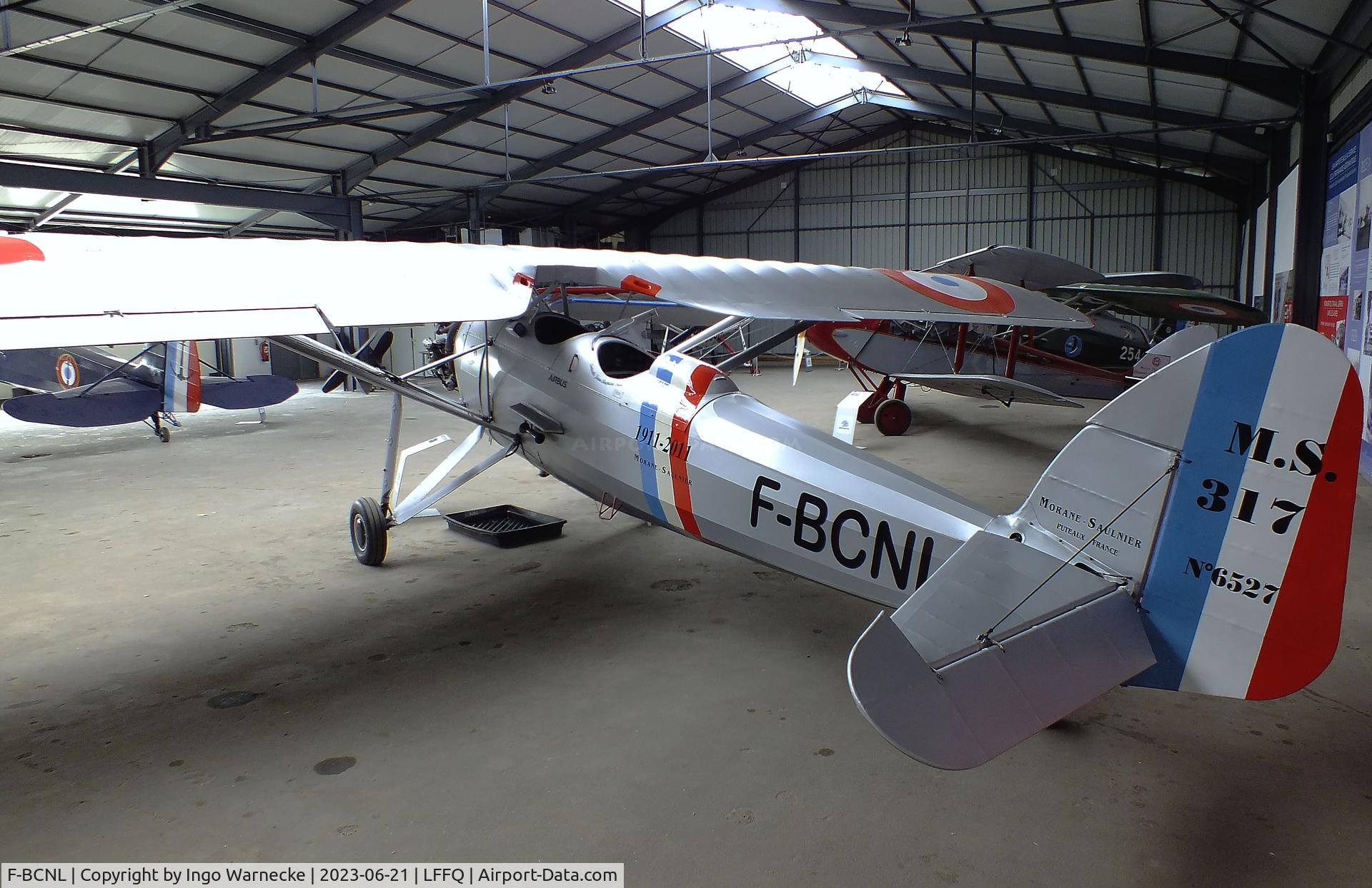 F-BCNL, Morane-Saulnier MS.317 C/N 6527, Morane-Saulnier MS.317 at the Musee Volant Salis/Aero Vintage Academy, Cerny