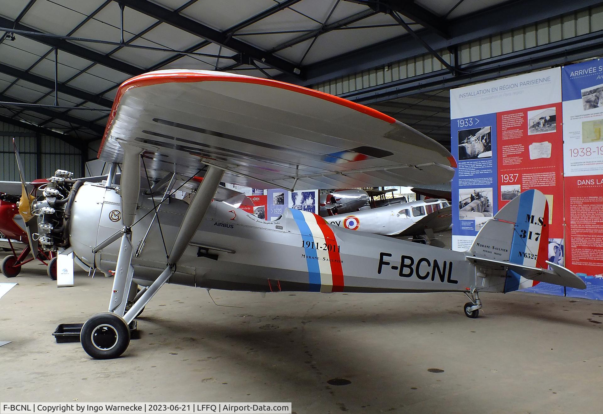 F-BCNL, Morane-Saulnier MS.317 C/N 6527, Morane-Saulnier MS.317 at the Musee Volant Salis/Aero Vintage Academy, Cerny