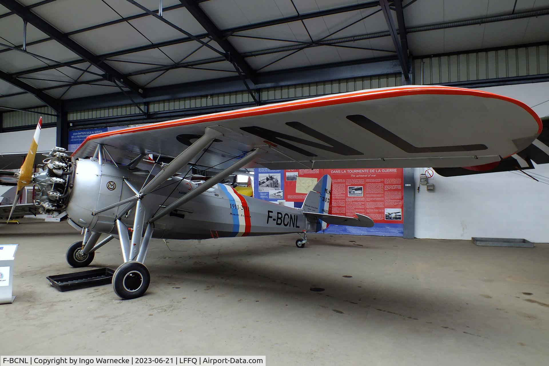 F-BCNL, Morane-Saulnier MS.317 C/N 6527, Morane-Saulnier MS.317 at the Musee Volant Salis/Aero Vintage Academy, Cerny