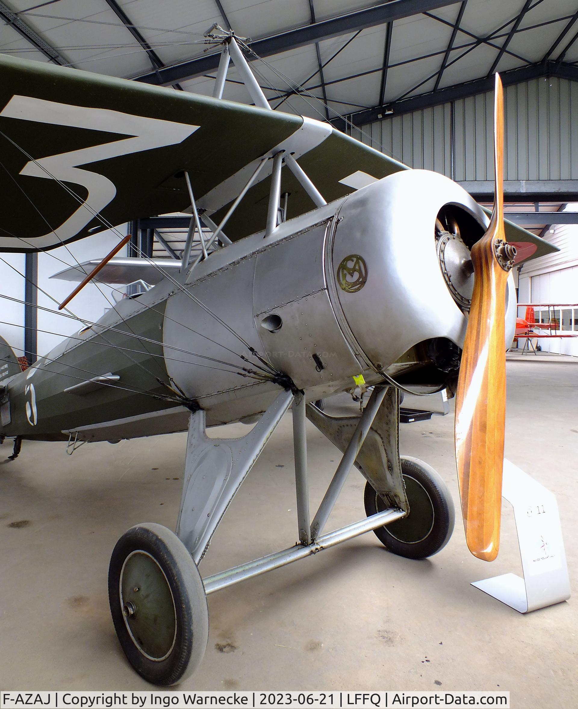 F-AZAJ, 1927 Morane-Saulnier MS-138EP-2 C/N 3220/138, Morane-Saulnier MS.138 EP-2 at the Musee Volant Salis/Aero Vintage Academy, Cerny