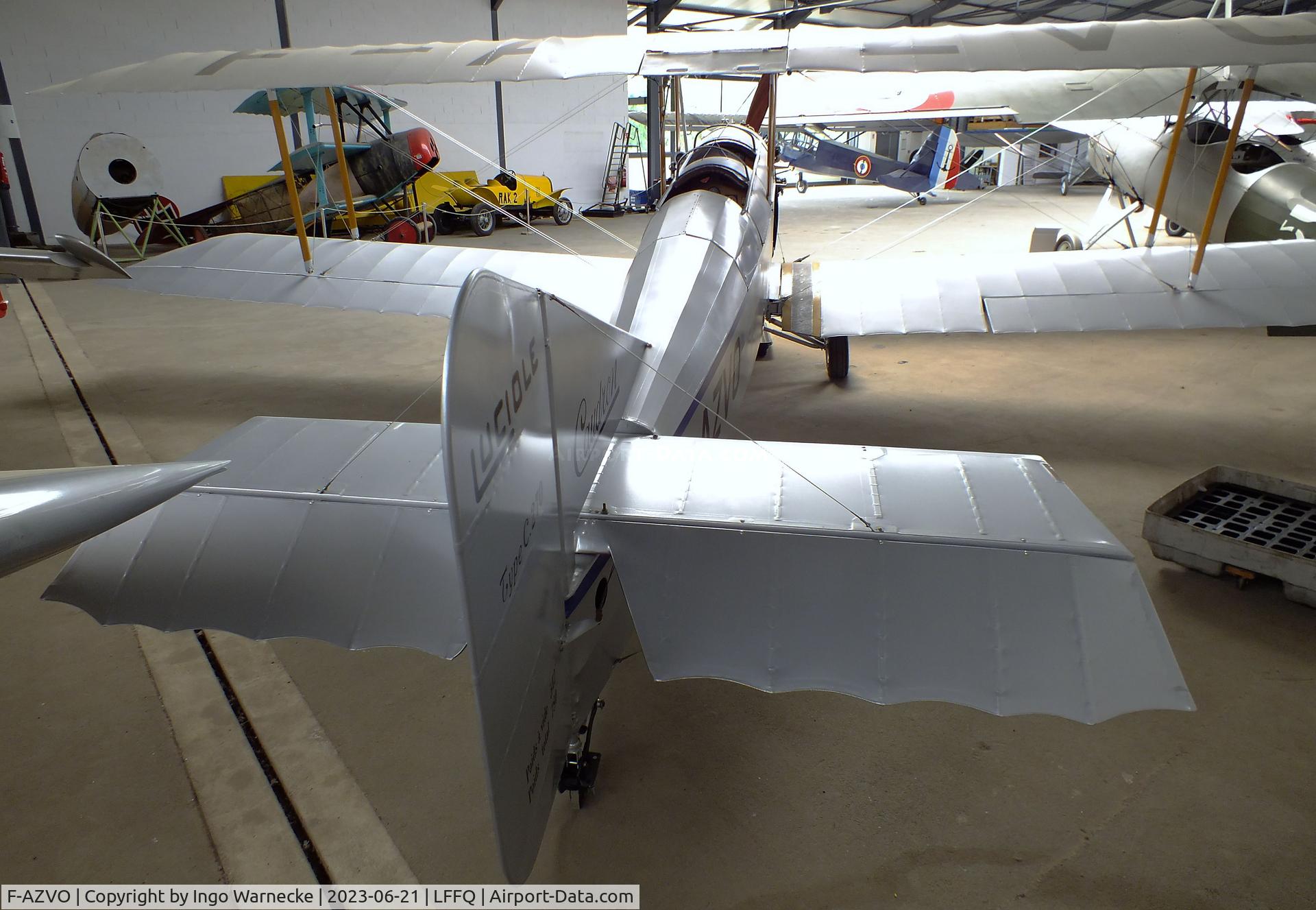 F-AZVO, 1932 Caudron C.270 Luciole C/N 6607/32, Caudron C.270 Luciole at the Musee Volant Salis/Aero Vintage Academy, Cerny