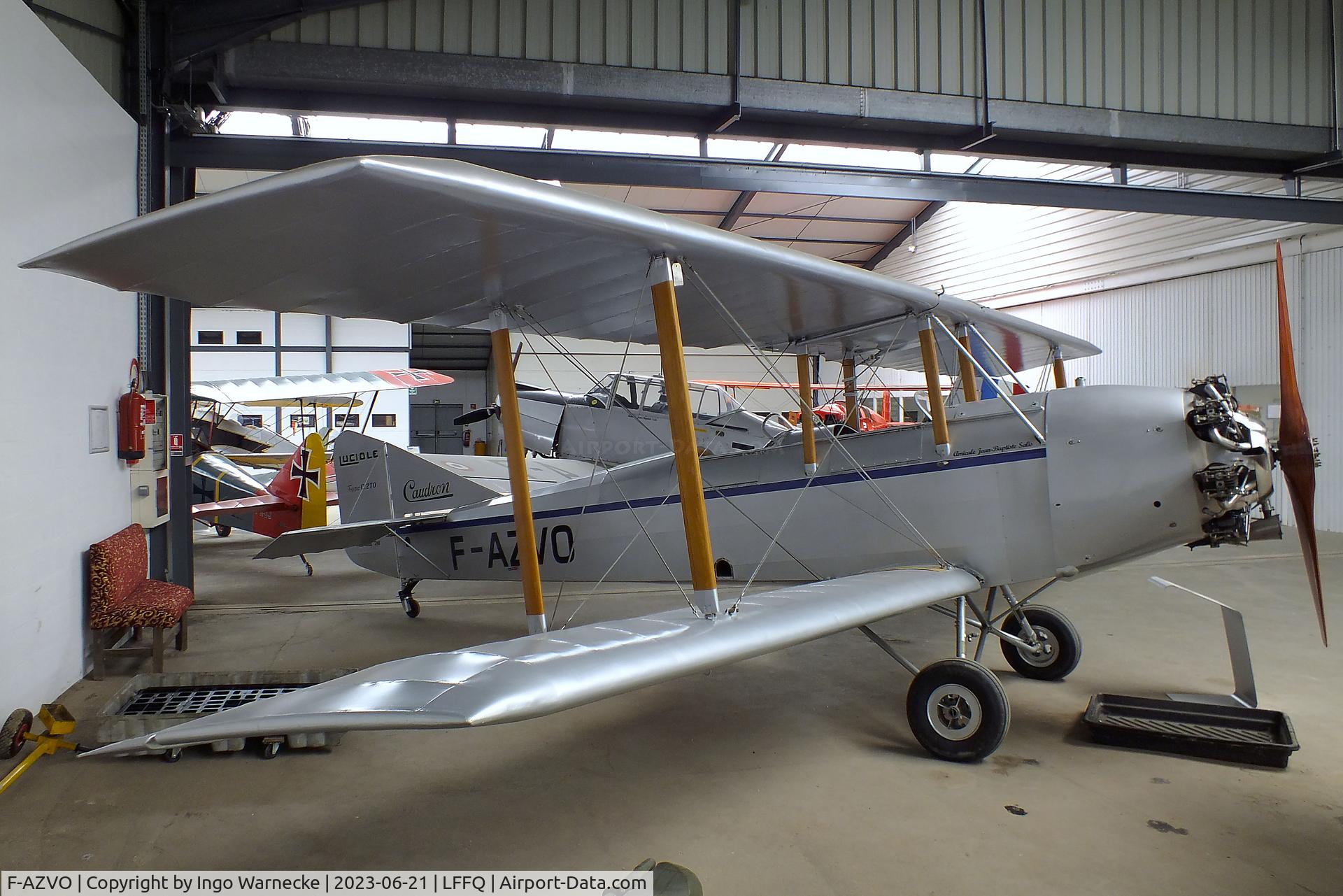 F-AZVO, 1932 Caudron C.270 Luciole C/N 6607/32, Caudron C.270 Luciole at the Musee Volant Salis/Aero Vintage Academy, Cerny