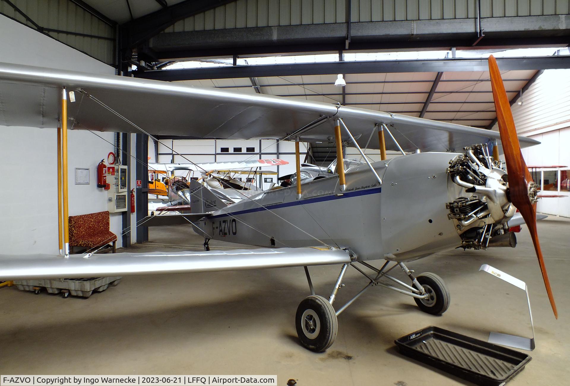 F-AZVO, 1932 Caudron C.270 Luciole C/N 6607/32, Caudron C.270 Luciole at the Musee Volant Salis/Aero Vintage Academy, Cerny