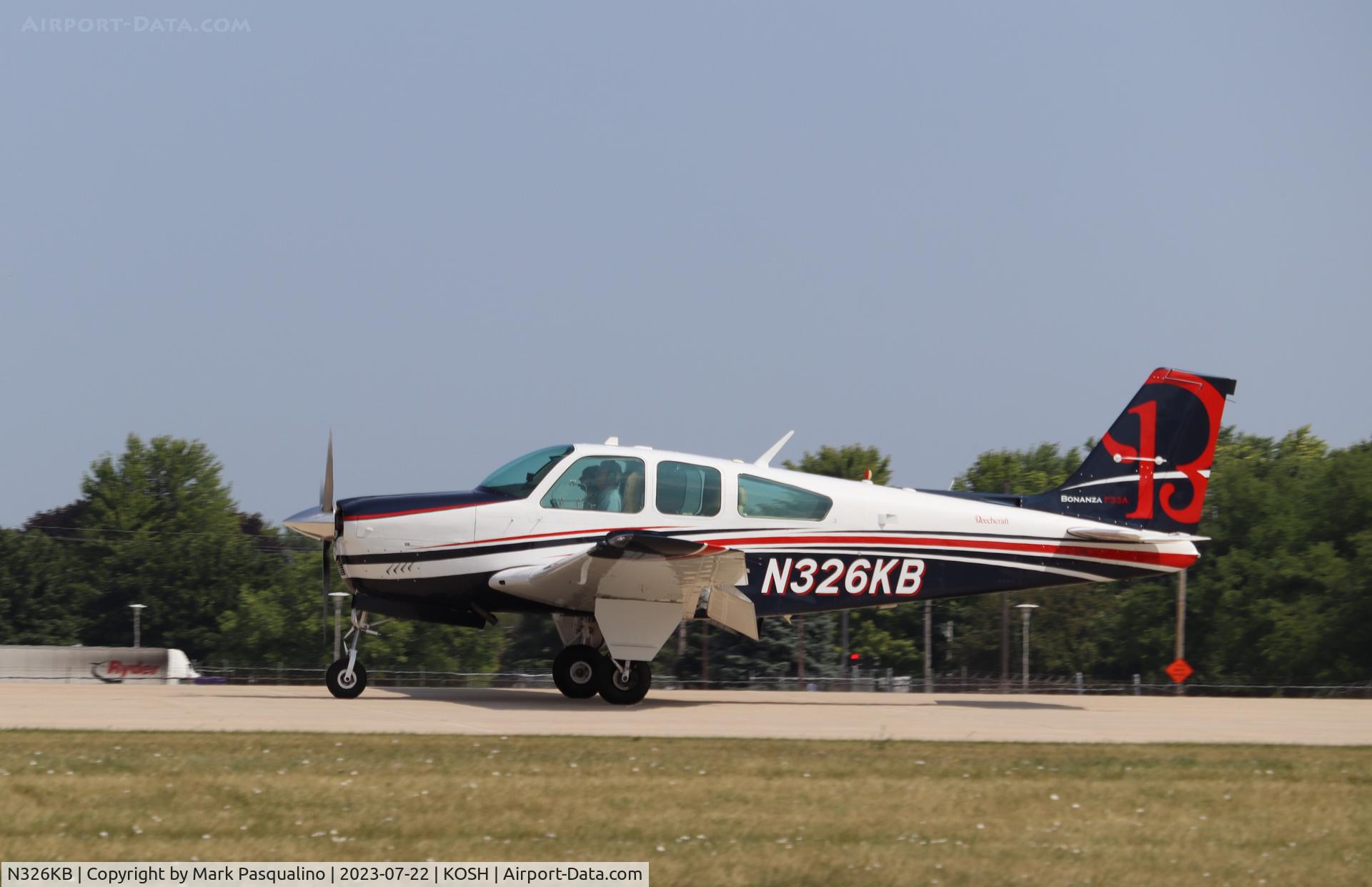 N326KB, 1973 Beech F33A Bonanza C/N CE-422, Beech F33A
