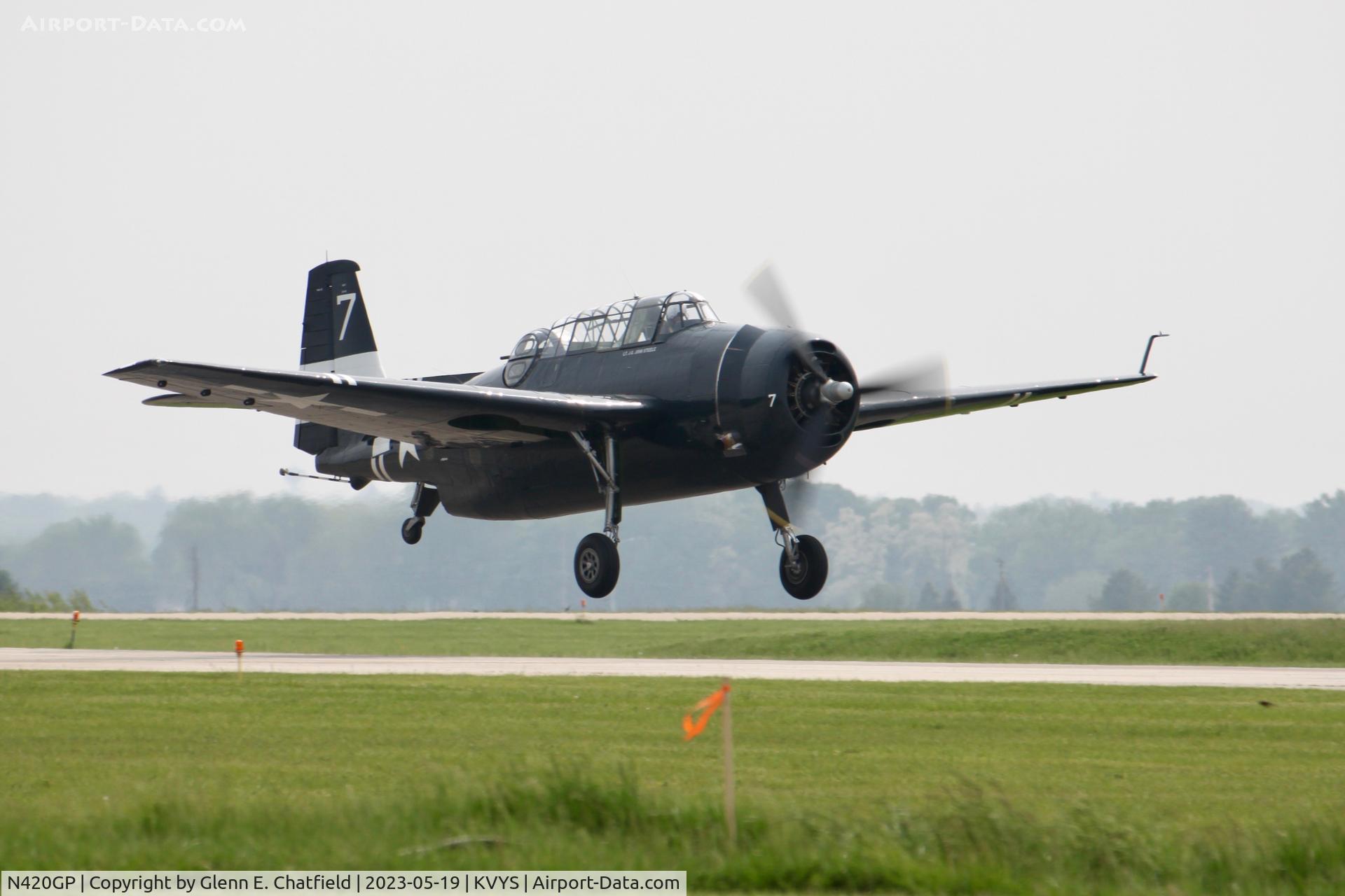 N420GP, 1944 Grumman TBM-3 Avenger C/N 53420, At the TBM reunion