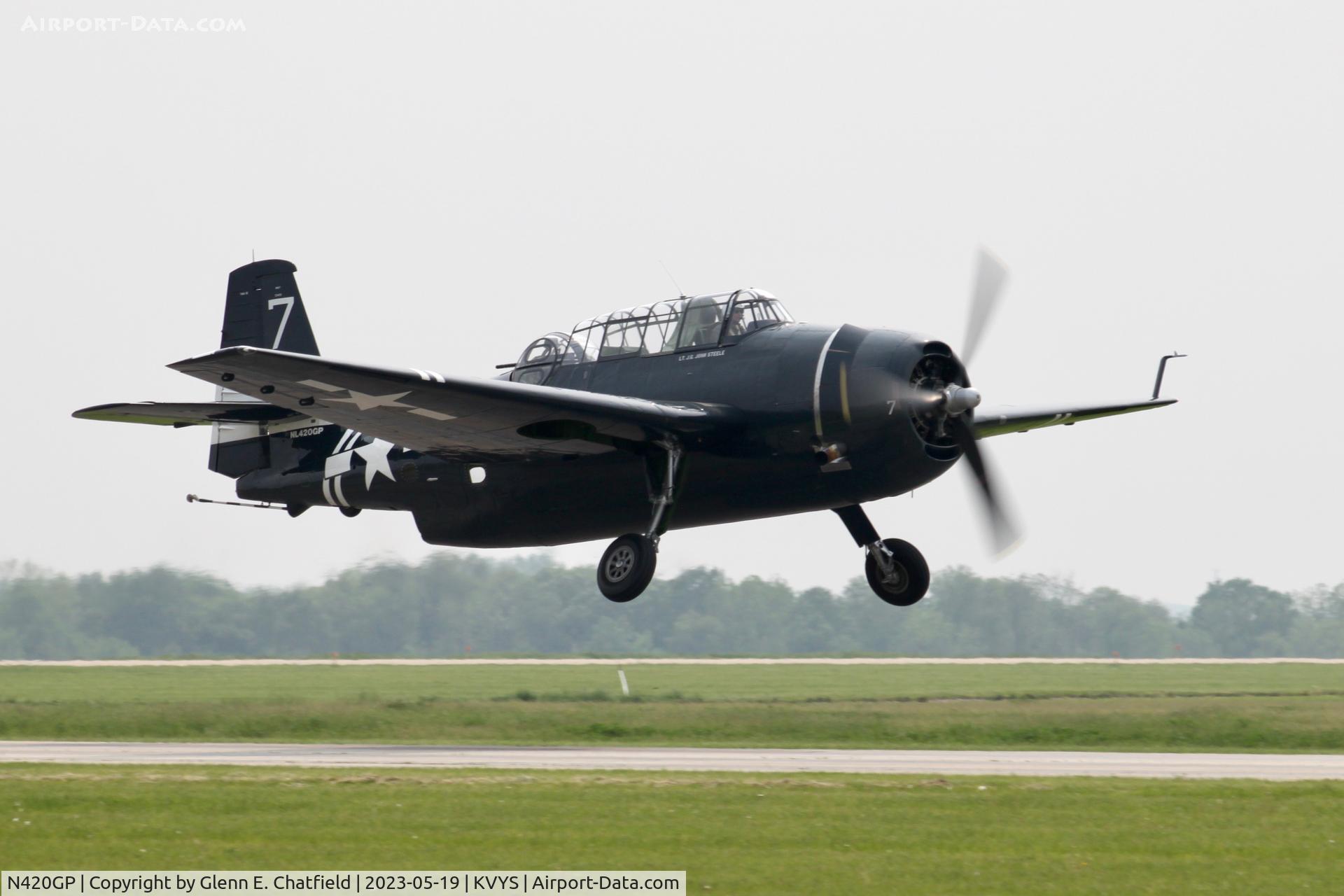 N420GP, 1944 Grumman TBM-3 Avenger C/N 53420, At the TBM reunion