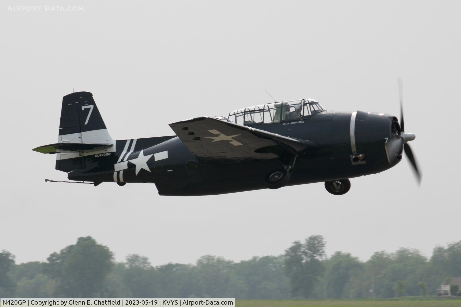 N420GP, 1944 Grumman TBM-3 Avenger C/N 53420, At the TBM reunion