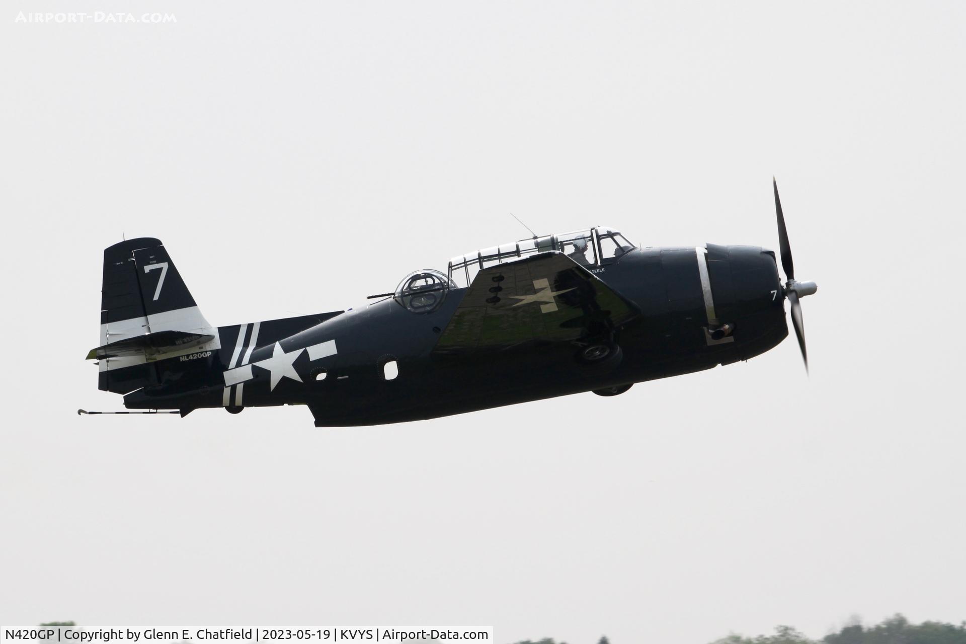 N420GP, 1944 Grumman TBM-3 Avenger C/N 53420, At the TBM reunion