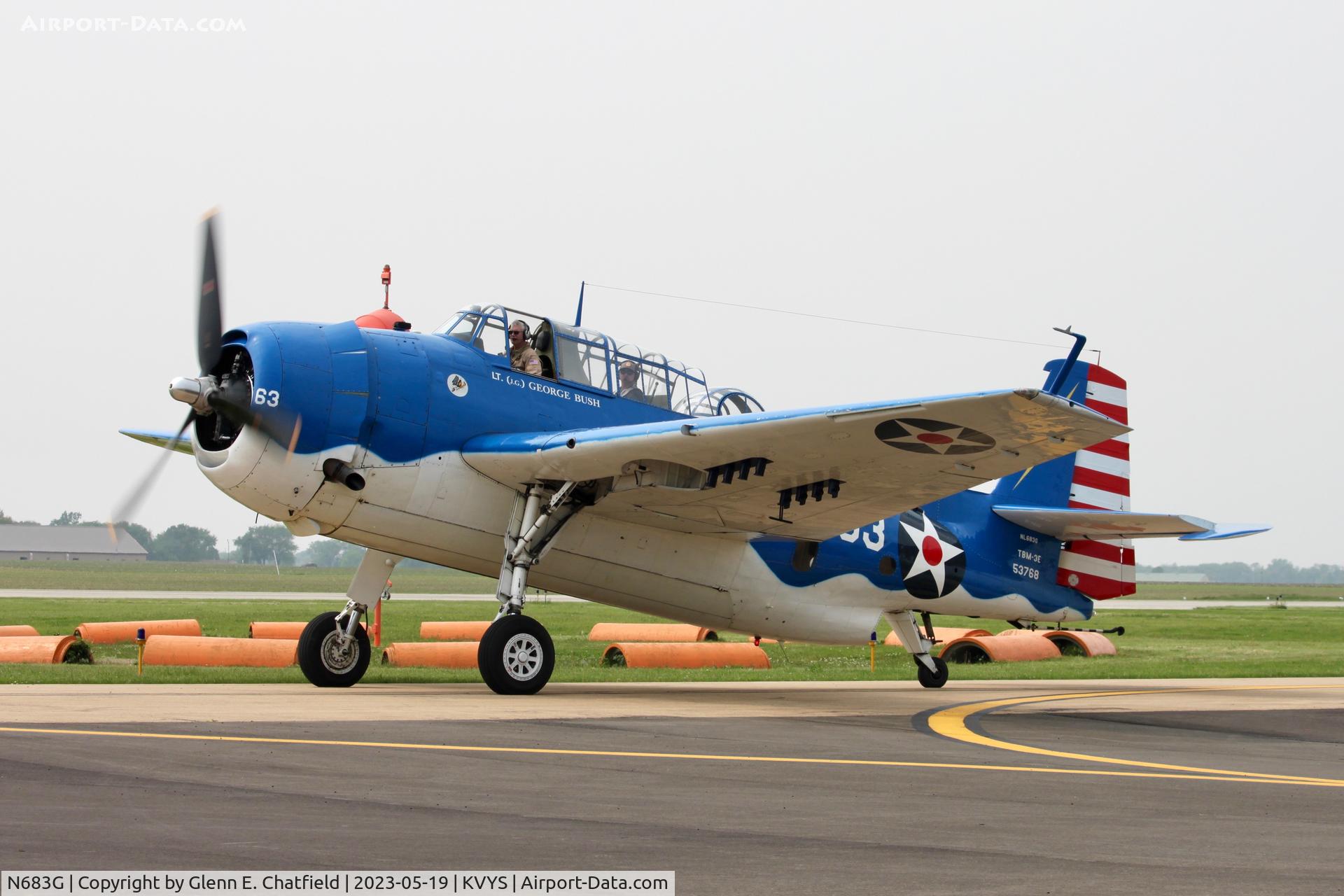 N683G, 1943 Grumman TBM-3E Avenger C/N 53768, At the TBM reunion