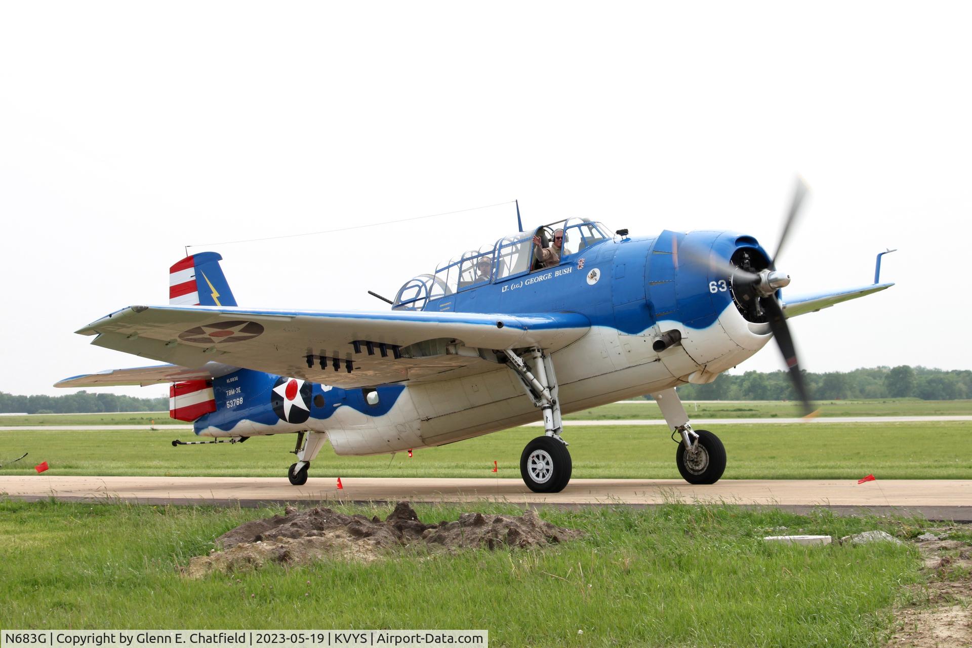 N683G, 1943 Grumman TBM-3E Avenger C/N 53768, At the TBM reunion