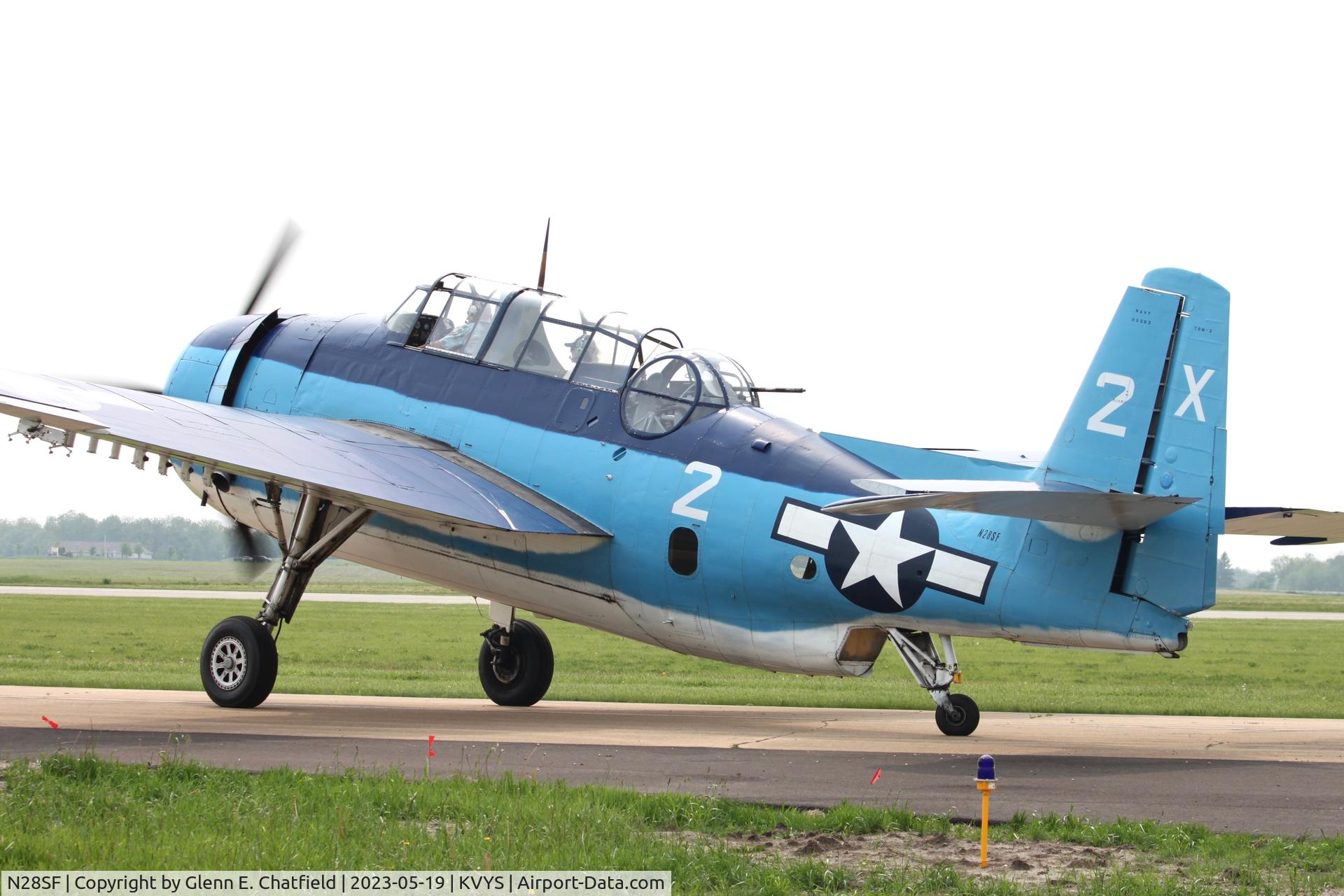 N28SF, Grumman TBM-3 Avenger C/N 85983, At the TBM reunion