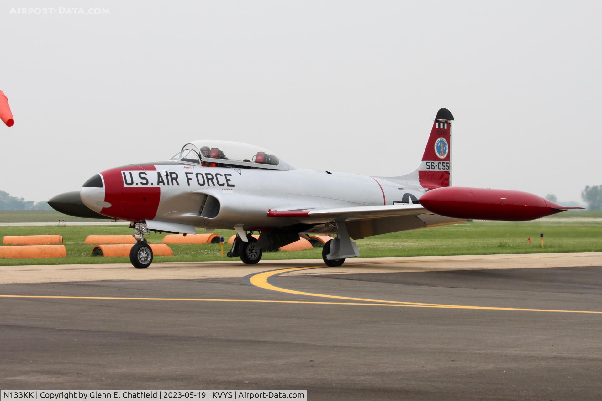 N133KK, Canadair T-33AN Silver Star 3 C/N T33-556, At the TBM reunion