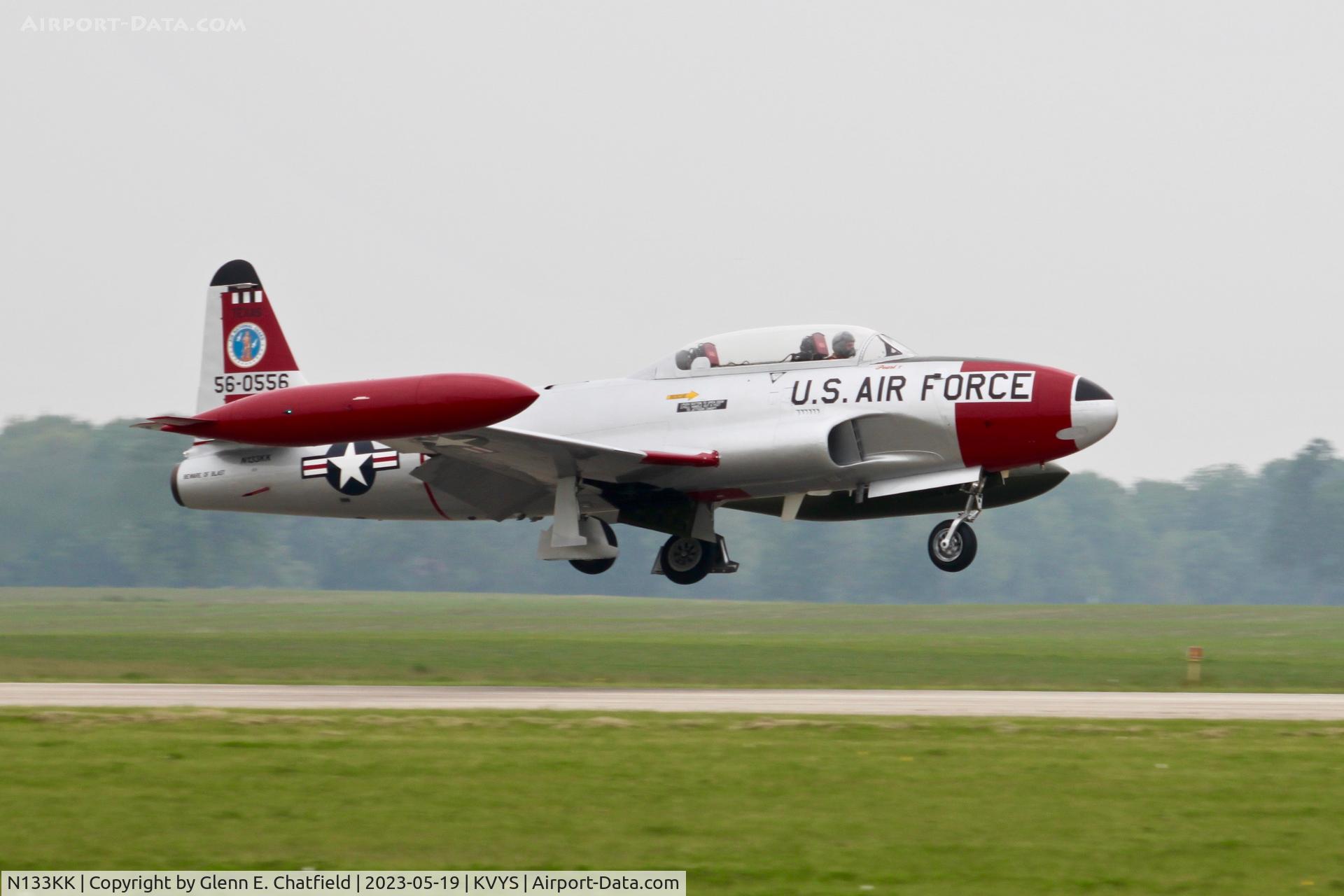 N133KK, Canadair T-33AN Silver Star 3 C/N T33-556, At the TBM reunion