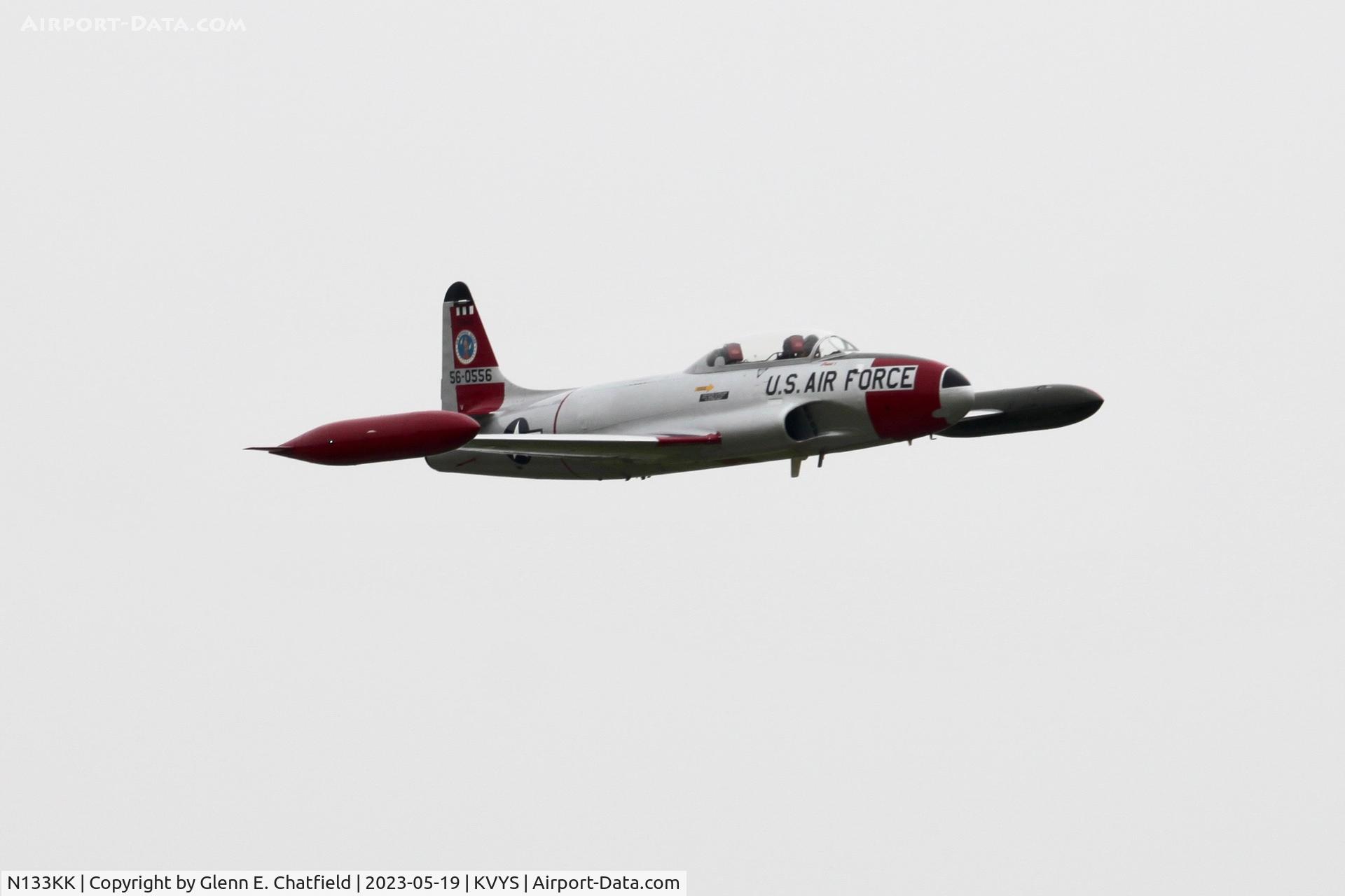 N133KK, Canadair T-33AN Silver Star 3 C/N T33-556, At the TBM reunion