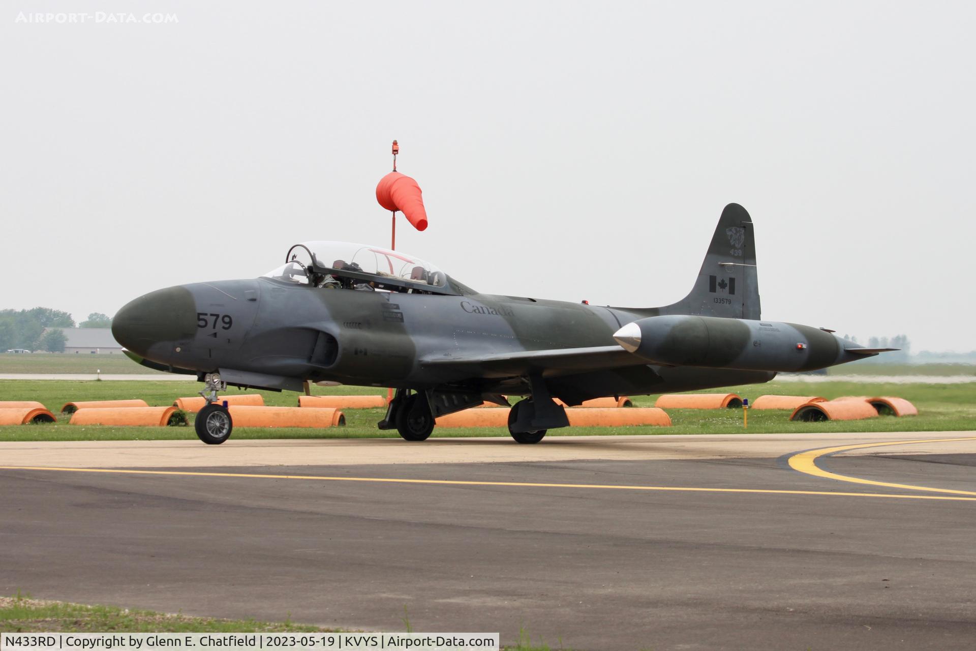 N433RD, 1952 Canadair CT-133 Silver Star C/N T33-579, At the TBM reunion