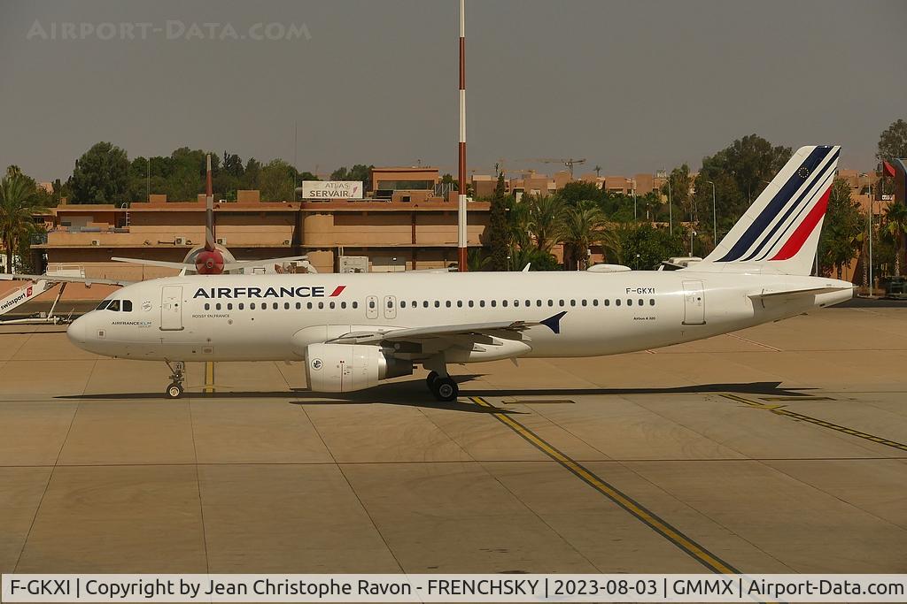 F-GKXI, 2003 Airbus A320-214 C/N 1949, Marrakesh (RAK)	Paris (CDG)	AF1077