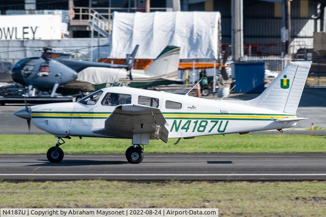 N4187U, 1998 Piper PA-28-181 Archer III C/N 2843201, New aircraft on data base