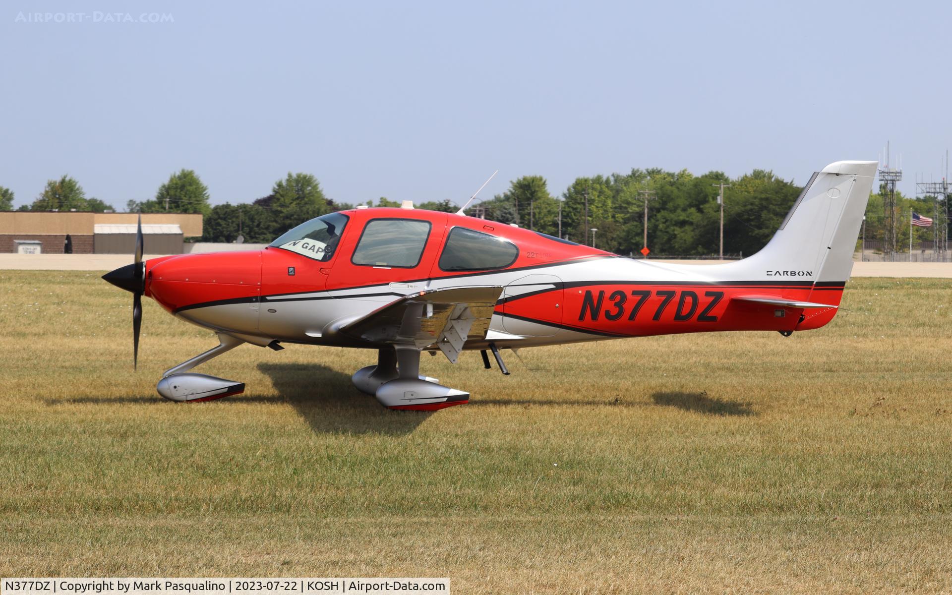 N377DZ, 2017 Cirrus SR22T C/N 1636, Cirrus SR22T