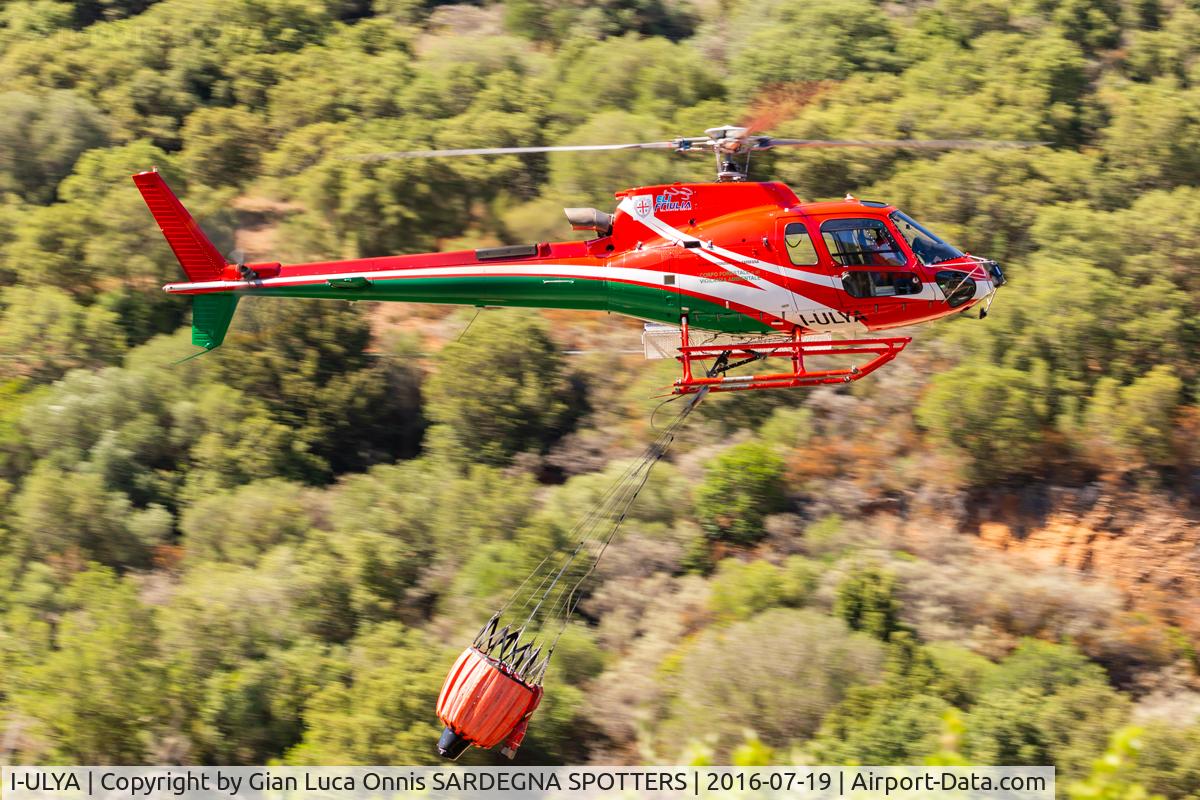 I-ULYA, Eurocopter AS-350B-3 Ecureuil Ecureuil C/N 7354, Missione Antincendio