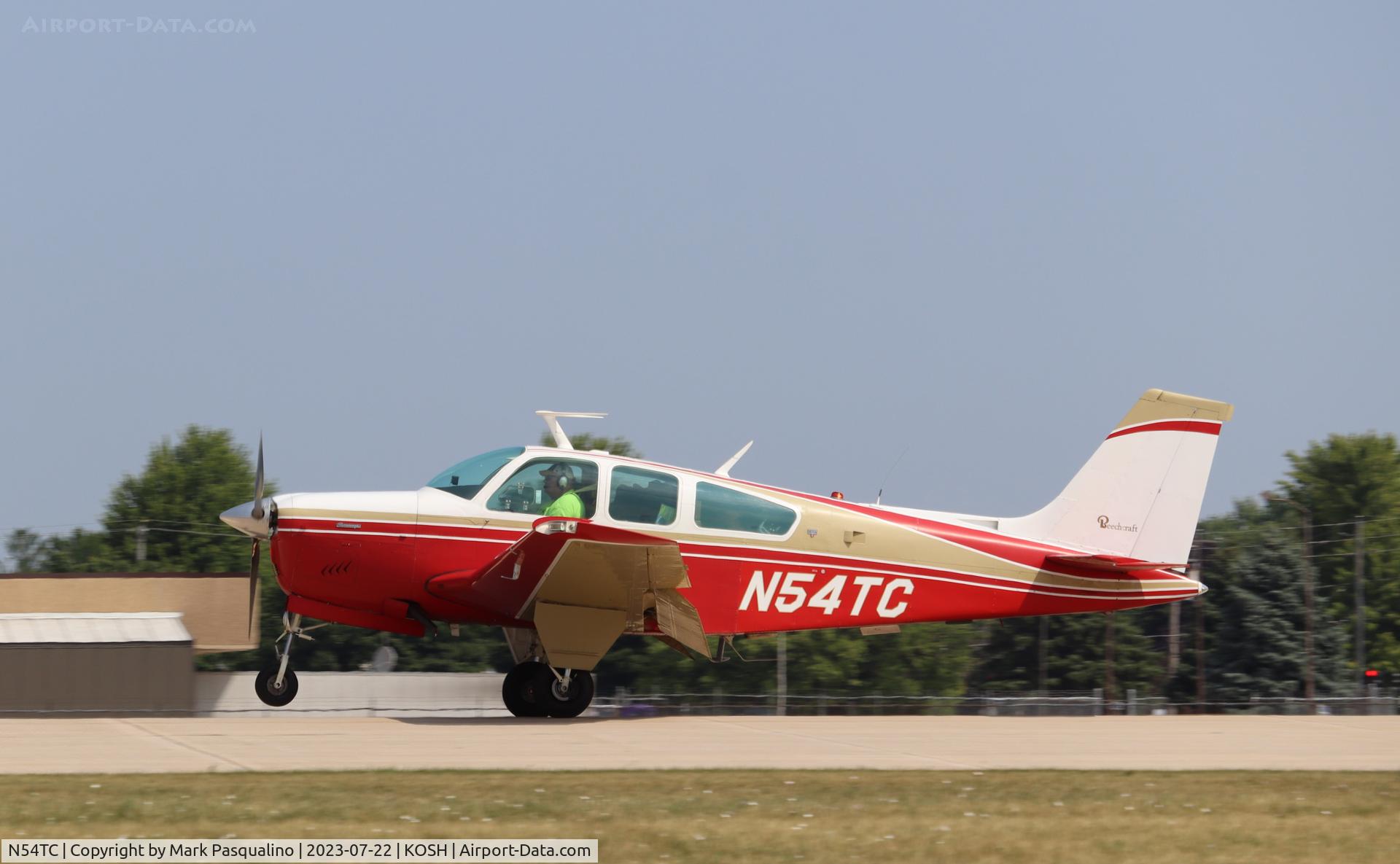 N54TC, 1976 Beech F33A Bonanza C/N CE-661, Beech F33A